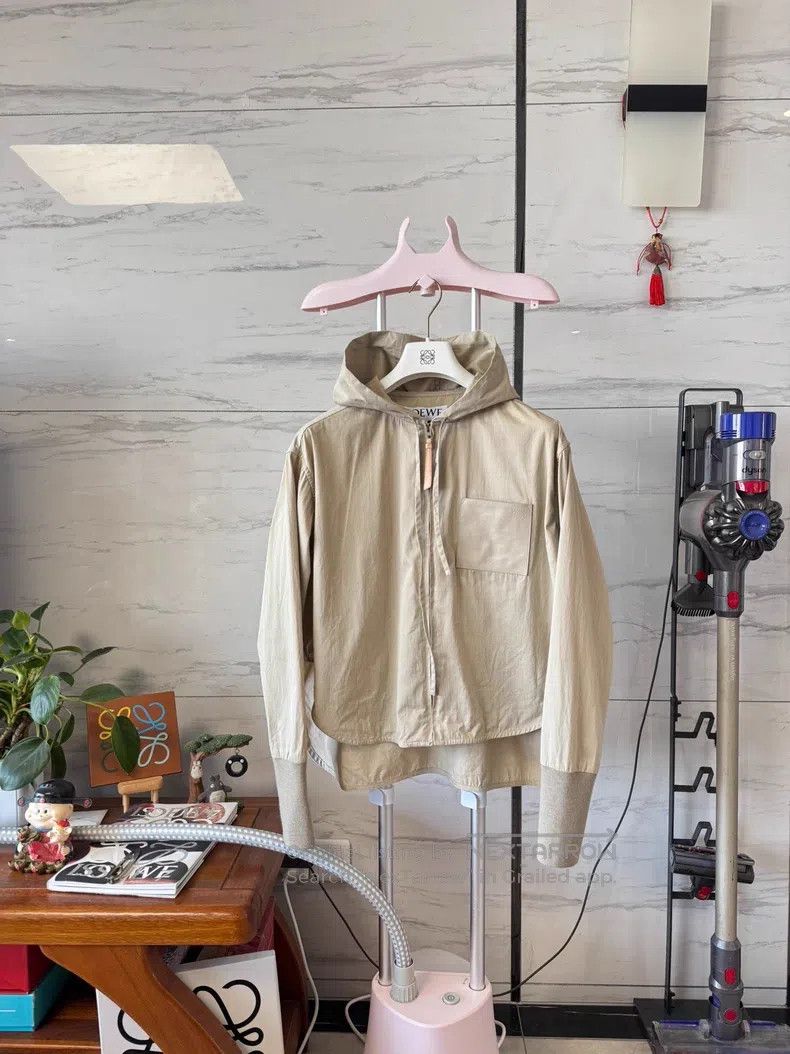 Loewe Loewe Hooded Long Sleeve Jacket Size XS / US 0-2 / IT 36-38 - 1 Thumbnail