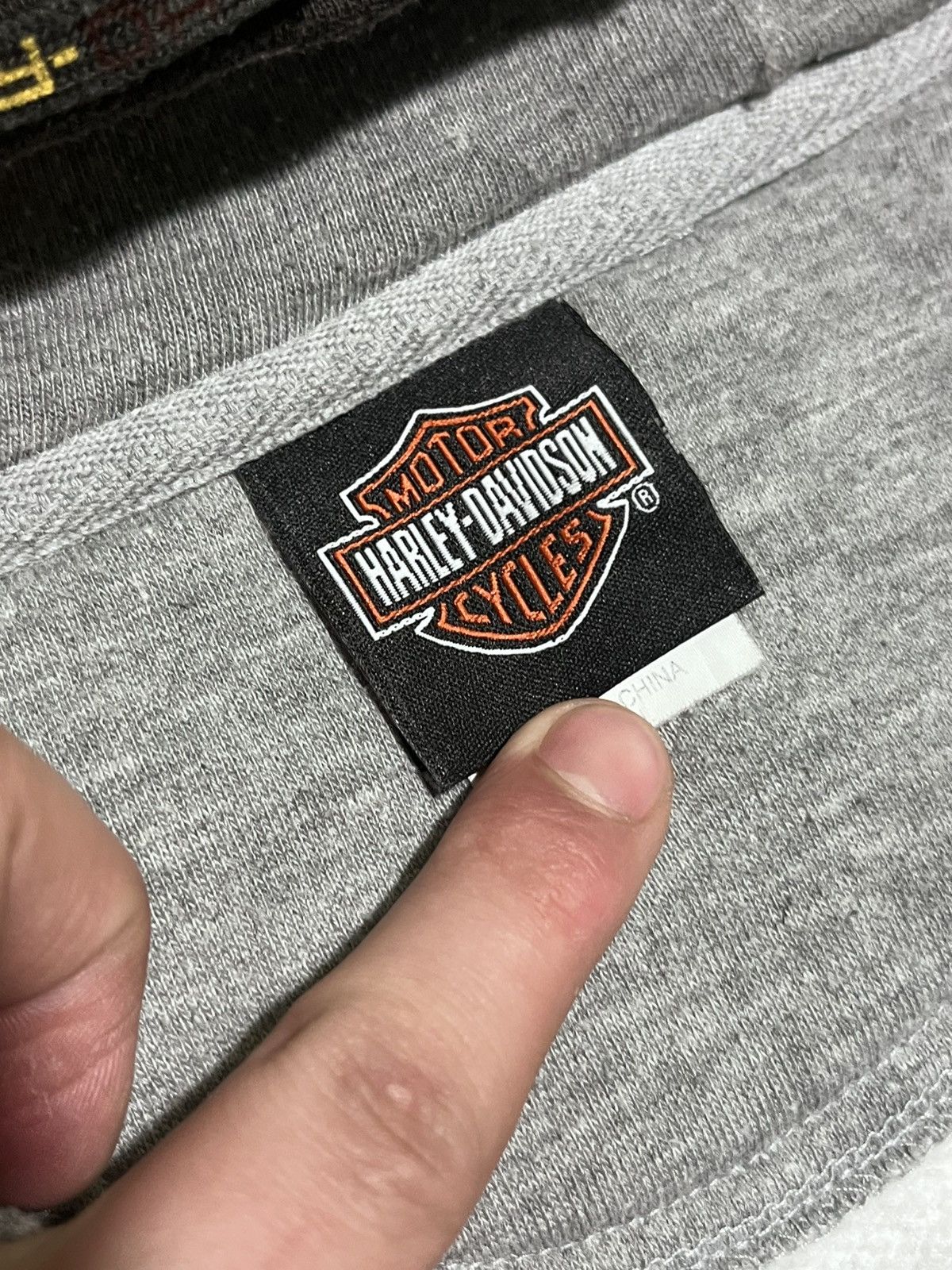 Harley Davidson Harley Davidson Vintage Zip Hoodie Size US XL / EU 56 / 4 - 11 Thumbnail