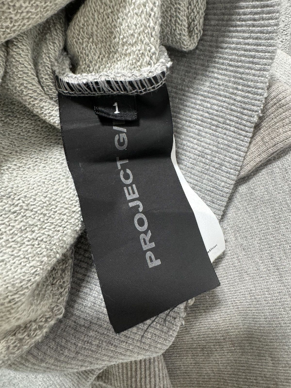 PROJECT G/R Project G/R Limited Edition Zygon Melange Grey Zip Hoodie Size US M / EU 48-50 / 2 - 23 Thumbnail