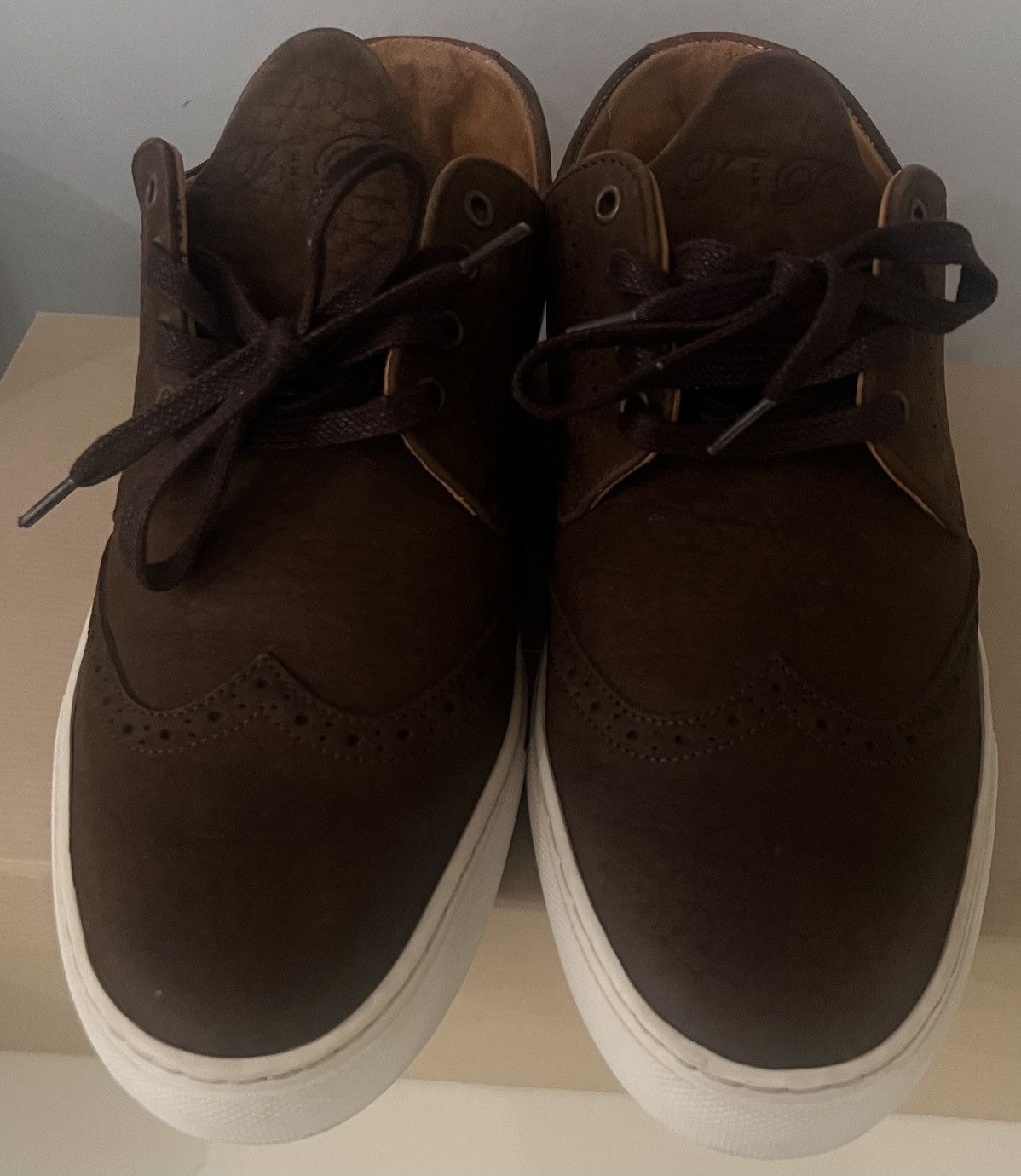 Filling Pieces Authentic Filling Pieces Broque Cut SS14 elephant embossed Size US 9.5 / EU 42-43 - 2 Thumbnail