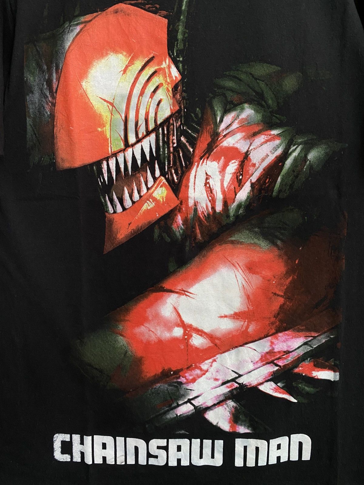 Anime Chainsaw Man T Shirt Size US M / EU 48-50 / 2 - 2 Thumbnail