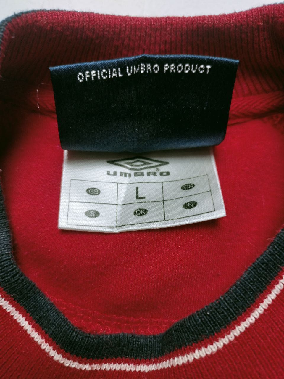 Umbro × Vintage UMBRO CUP FINALEN 04 Size US L / EU 52-54 / 3 - 4 Thumbnail