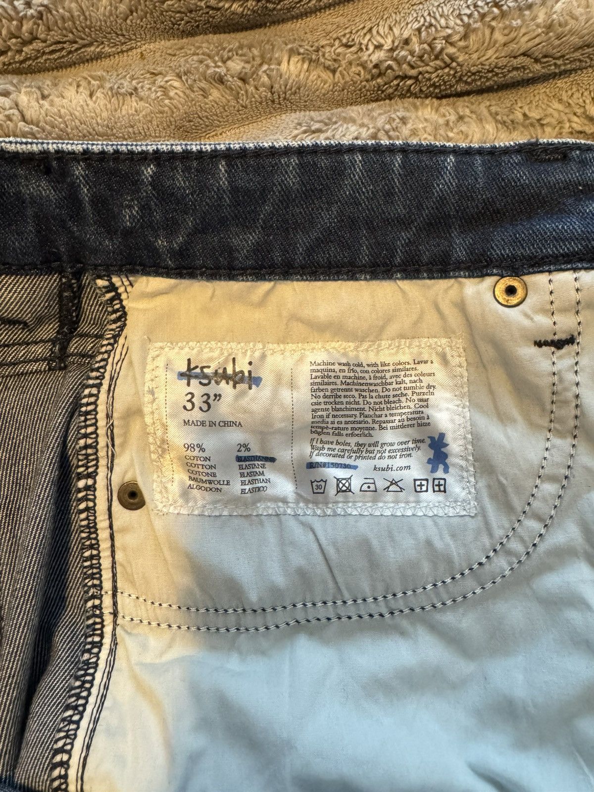 Ksubi Ksubi Van Winkle Thrashed Jeans Size US 33 - 4 Thumbnail