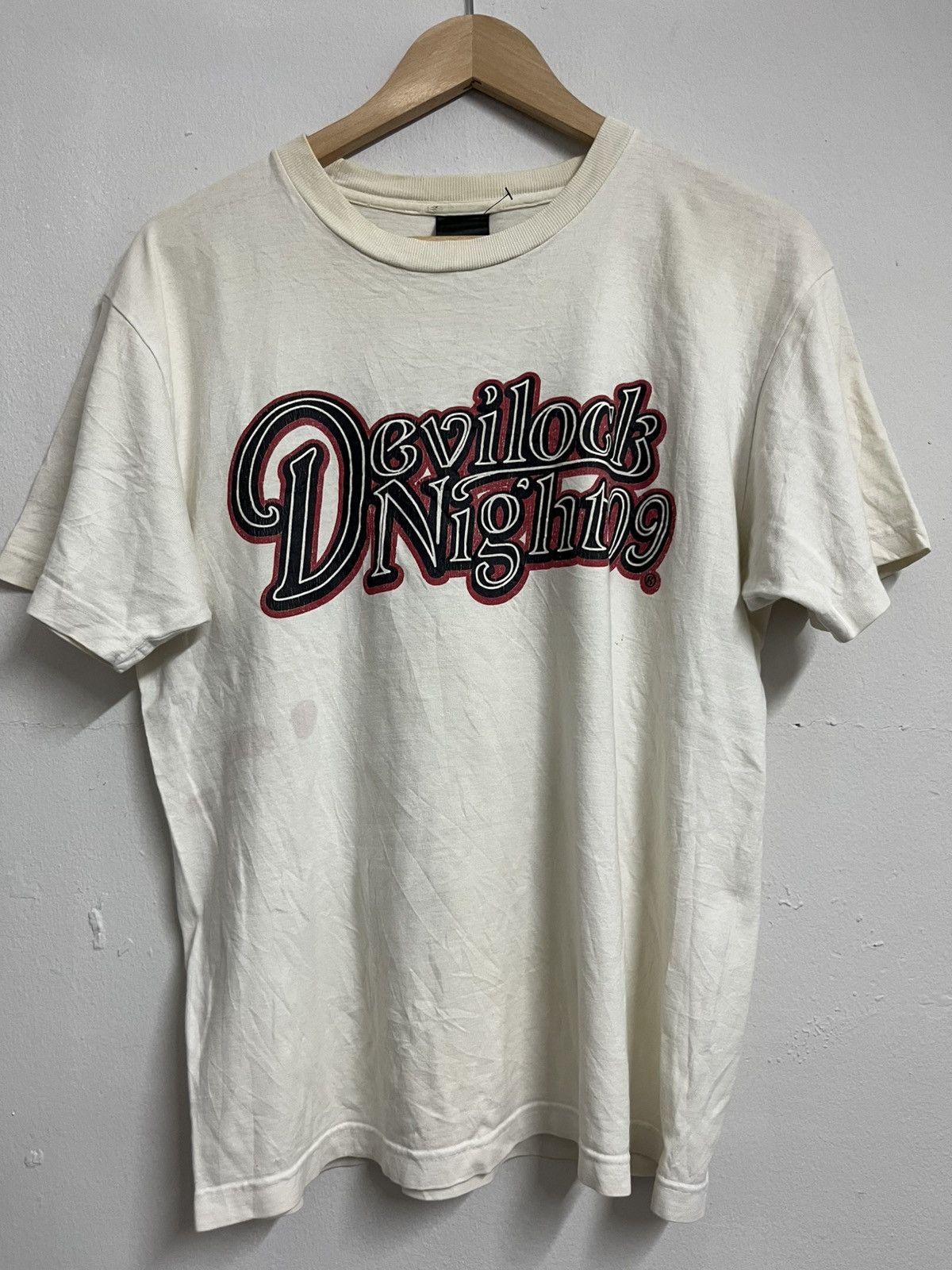 Devilock 💥Y2K Distressed DEVILOCK NIGHT 09 Concert Tee Size US L / EU 52-54 / 3 - 1 Thumbnail