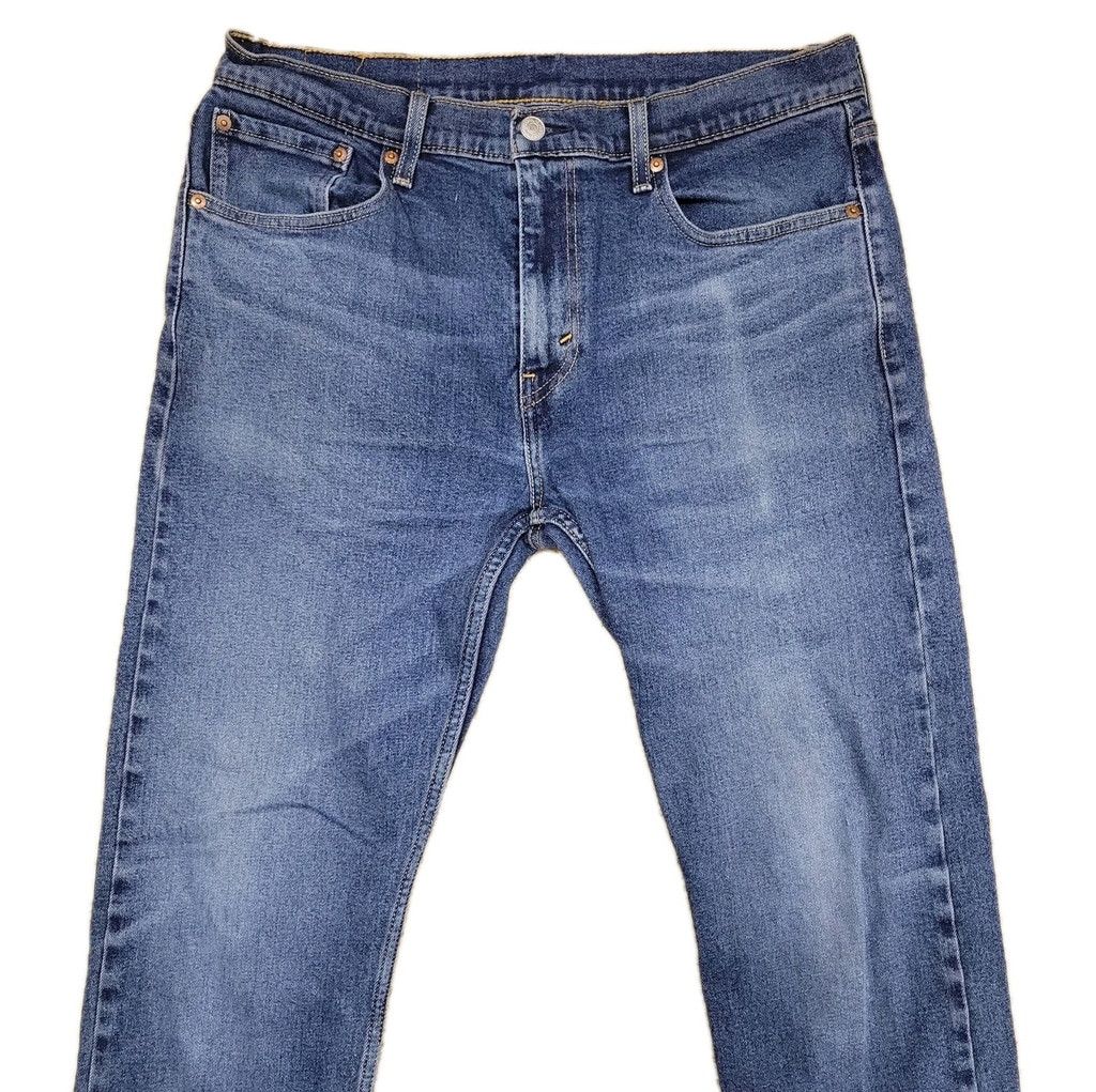Levi's Levi's 502 Slim-Fit Blue Jeans Size 33/30 Men's Excellent Co Size US 33 - 6 Thumbnail
