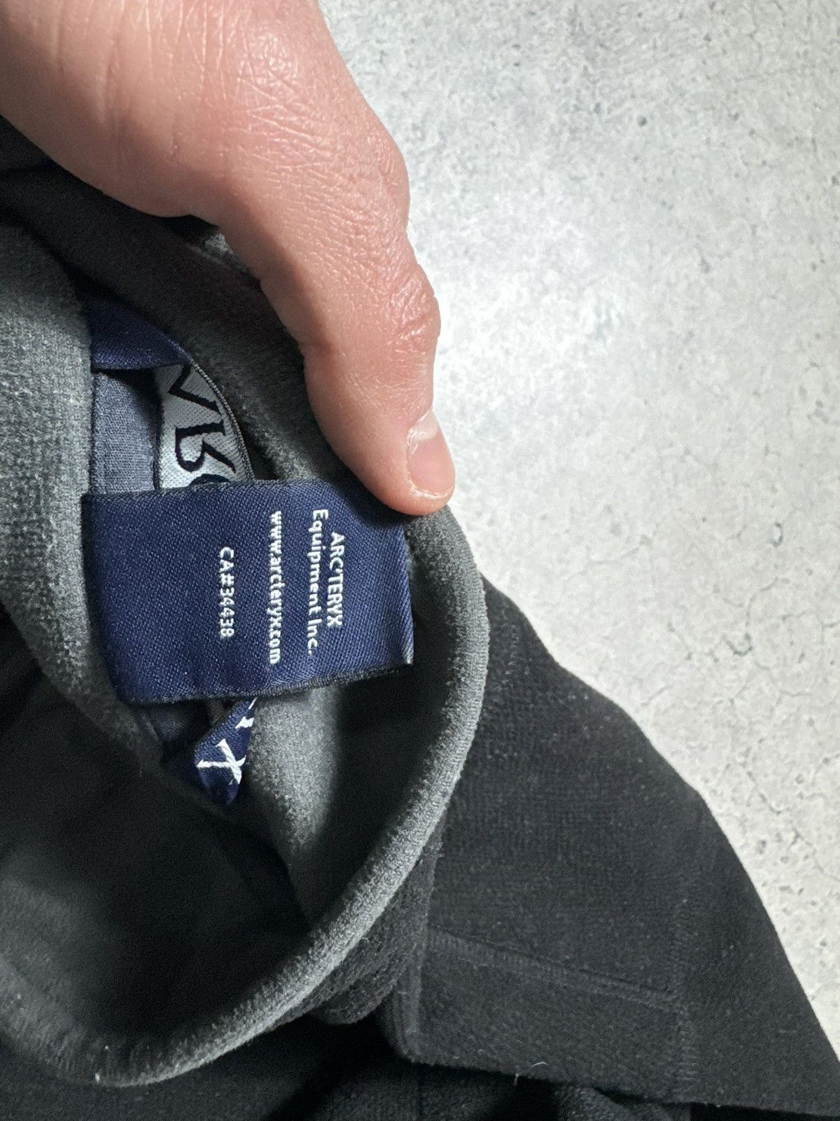 Arcteryx Vintage Fleece Sweatshirt 1/4 Zip Big Logo Size M