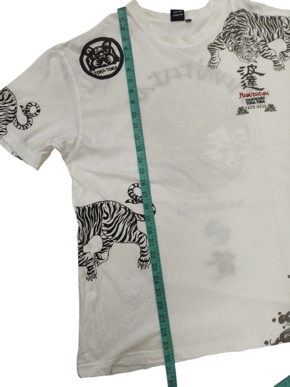 Japanese Brand VINTAGE SUKAJAN NAMIASOBI TORA-TORA Size US XL / EU 56 / 4 - 10 Thumbnail