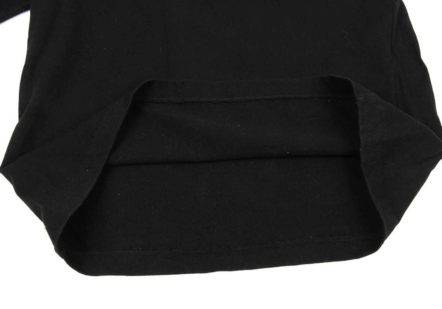 agnes b. Cotton V-Neck T-Shirt in Black - Size 0 Size US XS / EU 42 / 0 - 7 Thumbnail