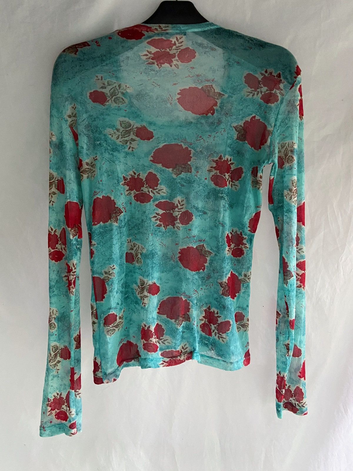 Kenzo KENZO MESH TOP FLOWERS LONG SLEEVE Size S / US 4 / IT 40 - 9 Thumbnail