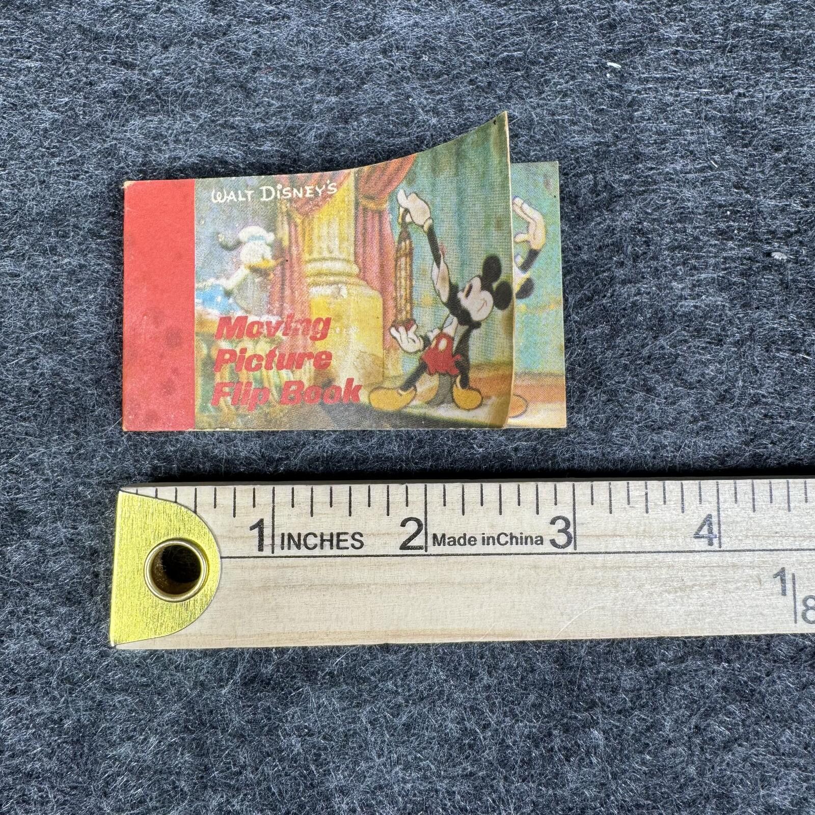 Other Disney Book Walt Disney Moving Picture Magic Mickey Mouse Size ONE SIZE - 2 Thumbnail