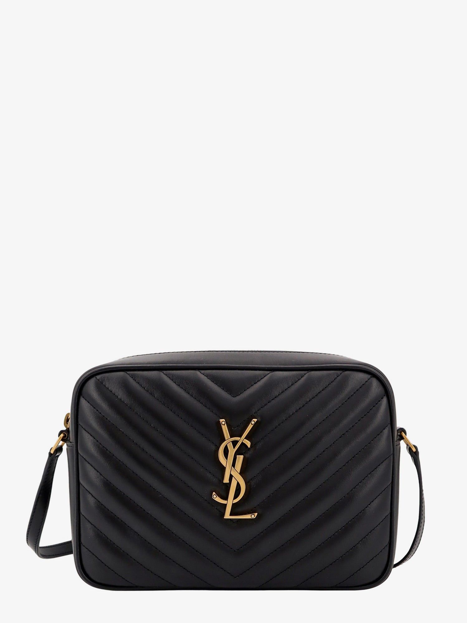 Saint Laurent Paris Quilted Leather Camera Bag Shoulder Bag Size ONE SIZE - 1 Thumbnail