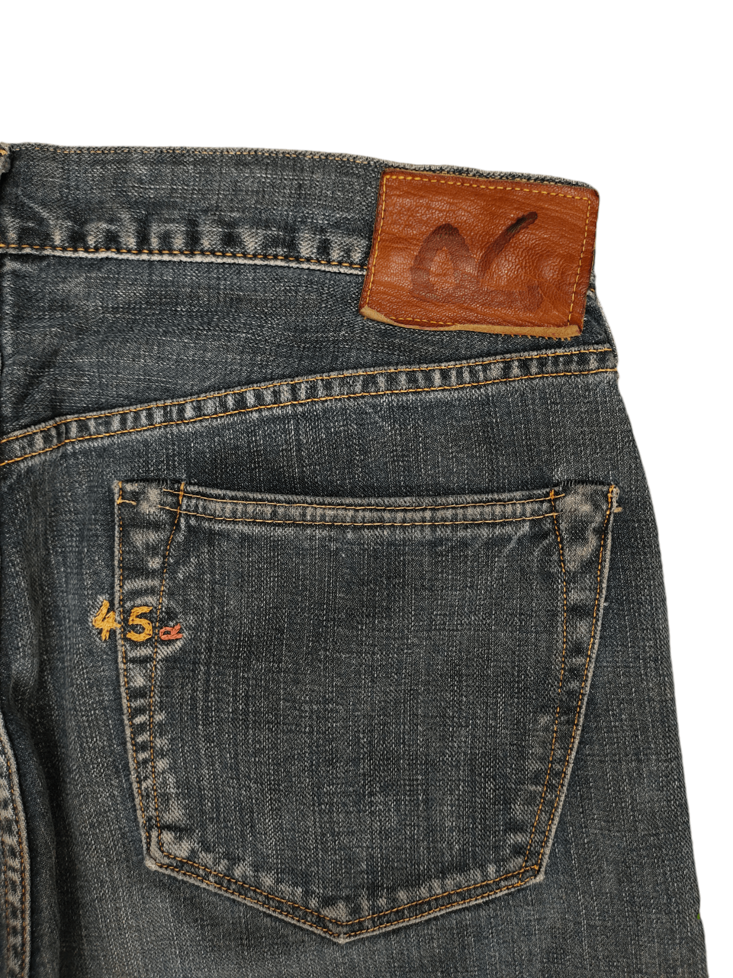 Hysteric Glamour × Undercover Loose Jeans 45rpm Japan Clawmark Faded Denim Pants Size US 30 / EU 46 - 12 Thumbnail