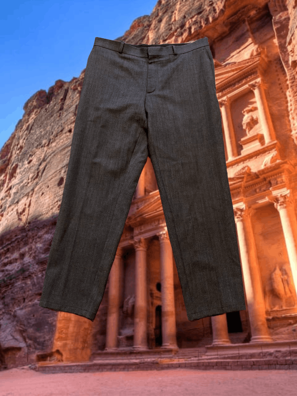 Balmain Vintage Formal Trousers Balmain streetwear Size 38R - 1 Thumbnail