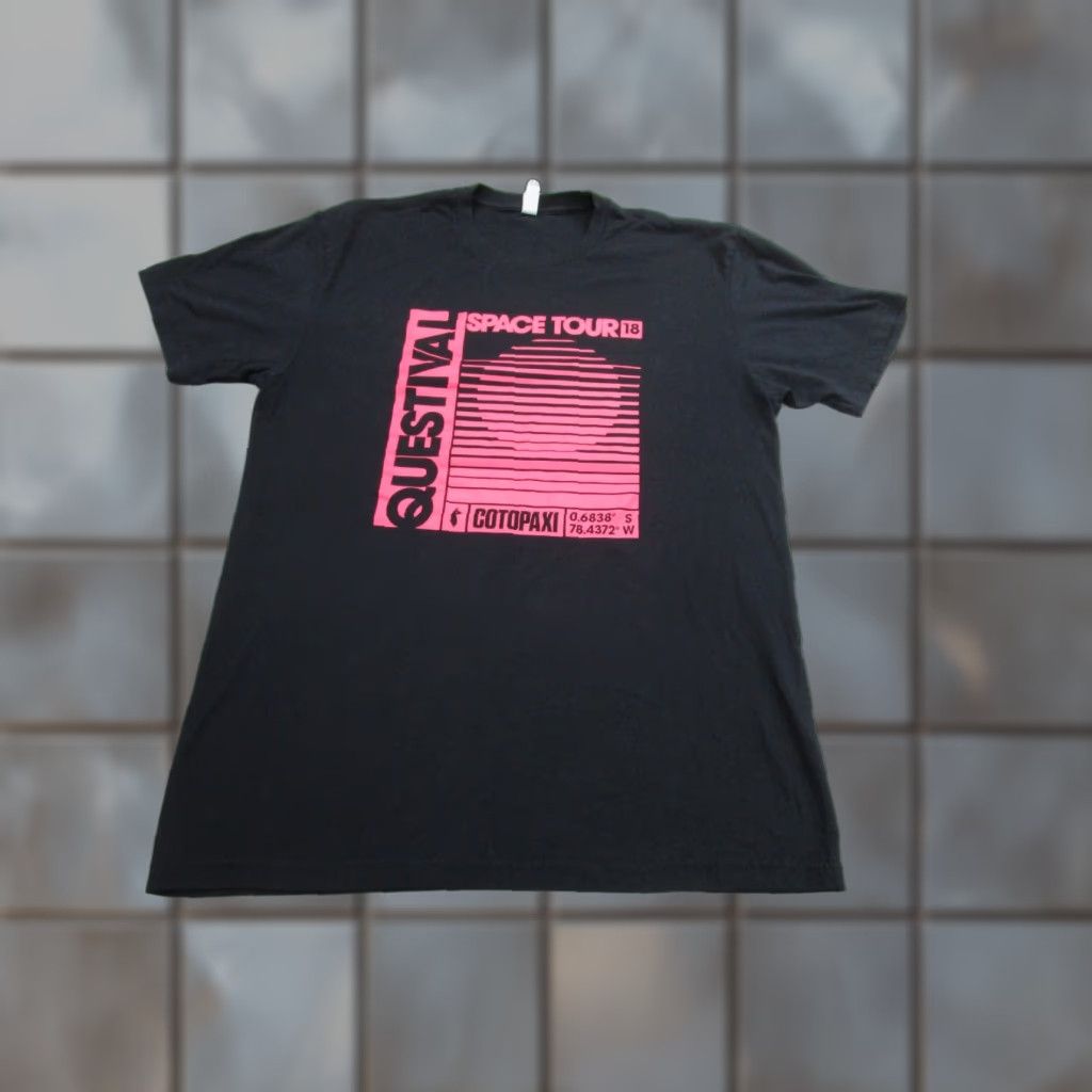 Cotopaxi Cotopaxi Shirt Mens Medium Black Pink Space Tour Questival Adult Size US M / EU 48-50 / 2 - 1 Thumbnail