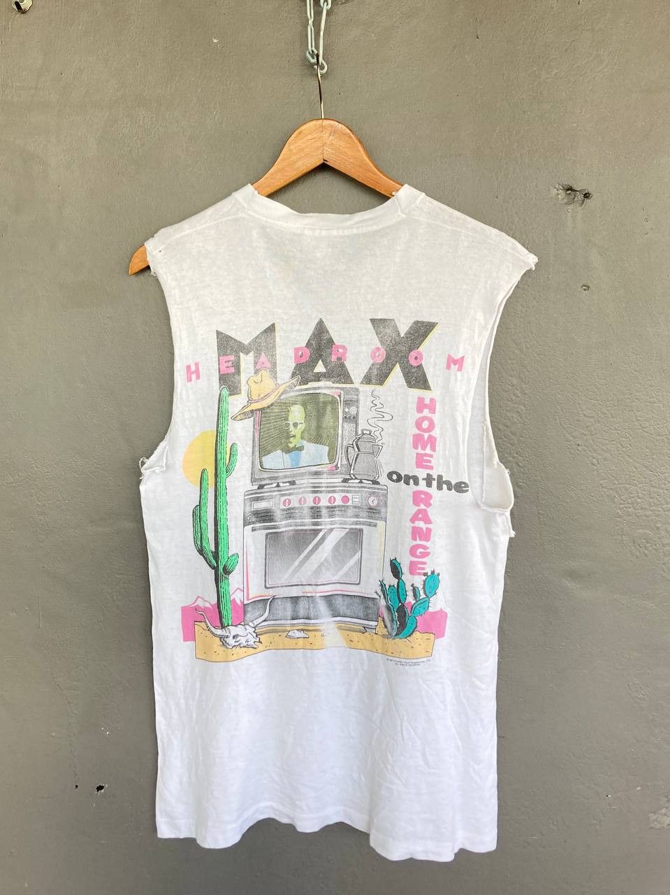Vintage Vintage 1987 Max Headroom Tank Size US M / EU 48-50 / 2 - 1 Thumbnail