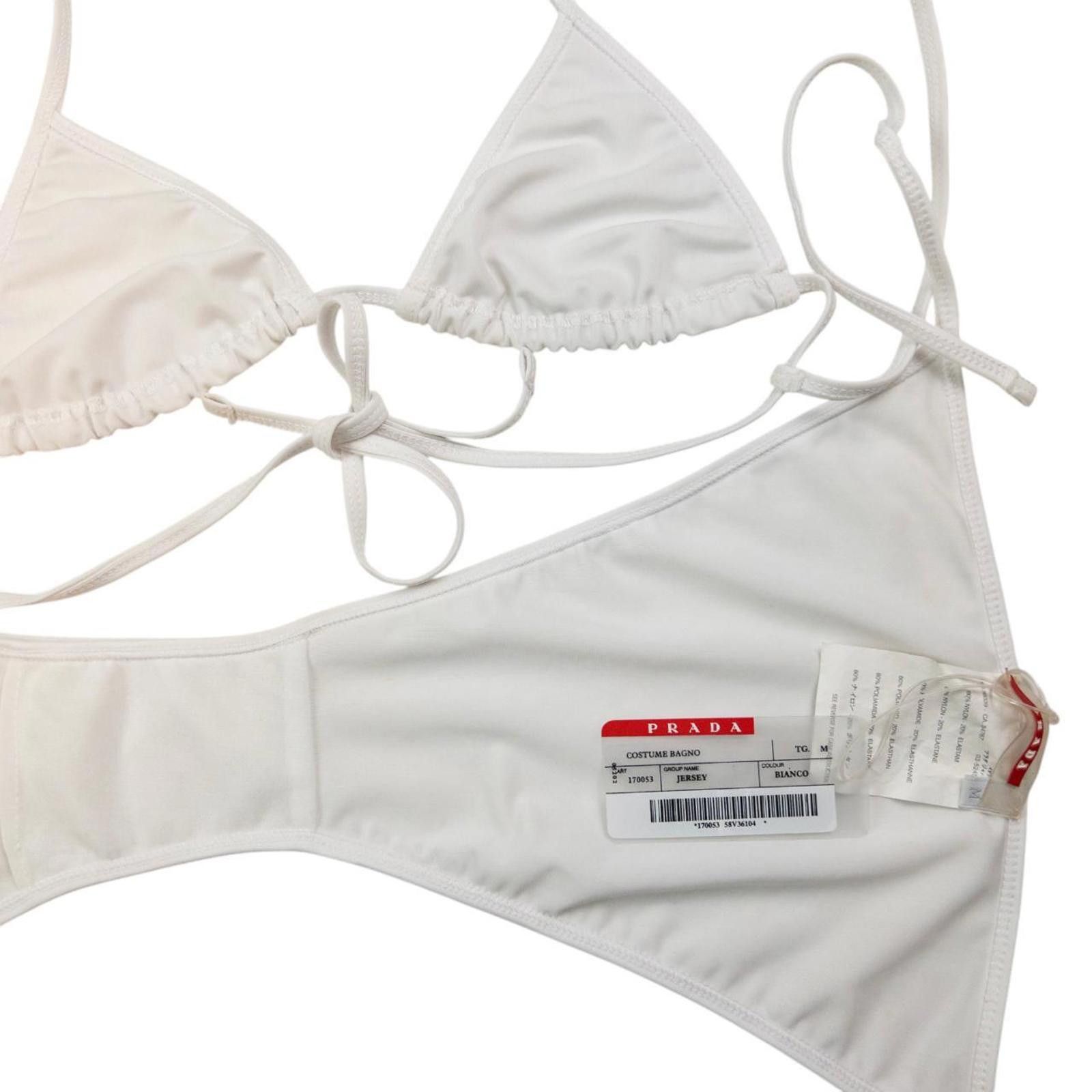 Vintage Prada Sport Bikini Set Womens Size M