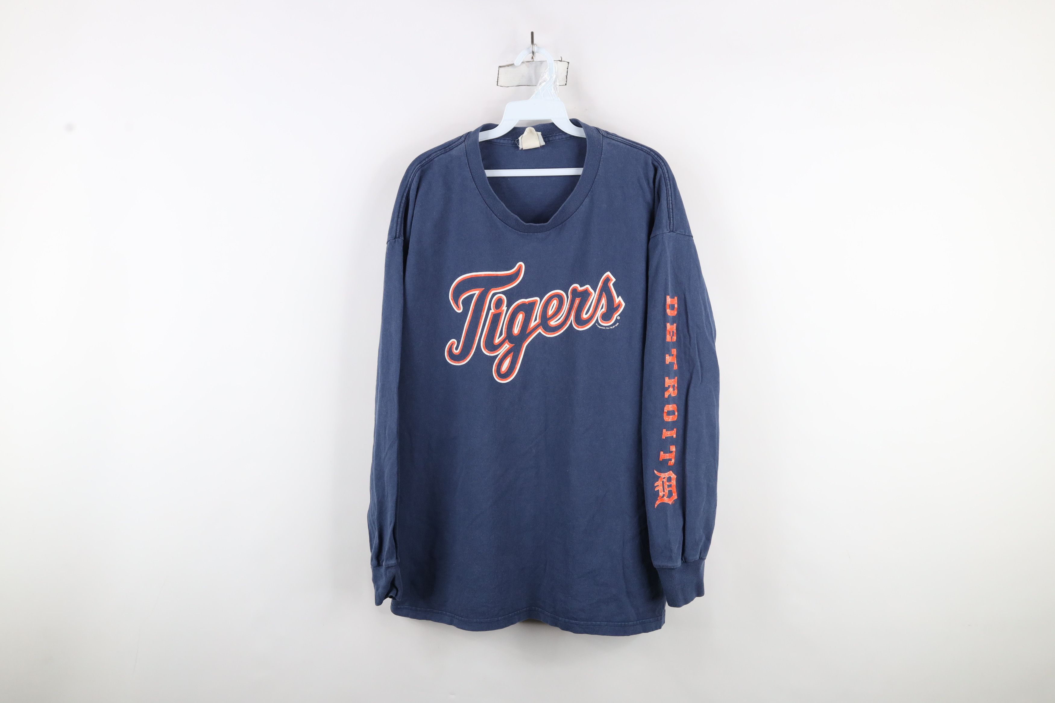 Vintage Vintage Y2K 2006 Detroit Tigers Baseball Long Sleeve T-Shirt Size US XL / EU 56 / 4 - 1 Thumbnail