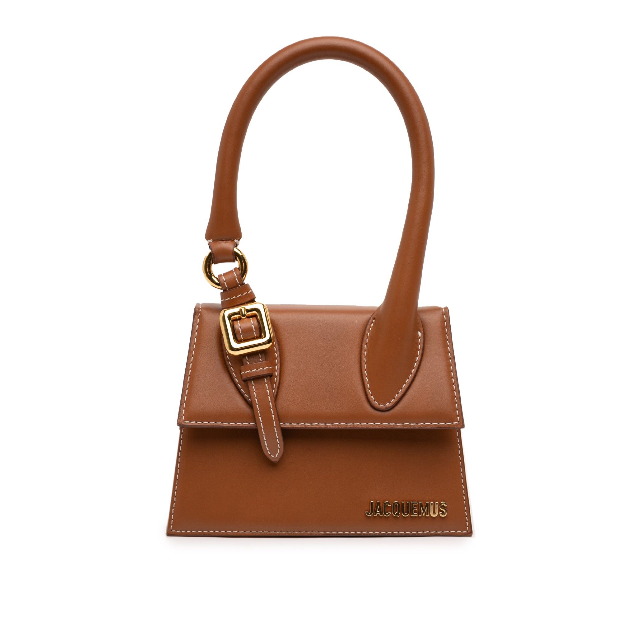 Jacquemus Leather Le Chiquito Moyen Boucle Size ONE SIZE - 1 Thumbnail