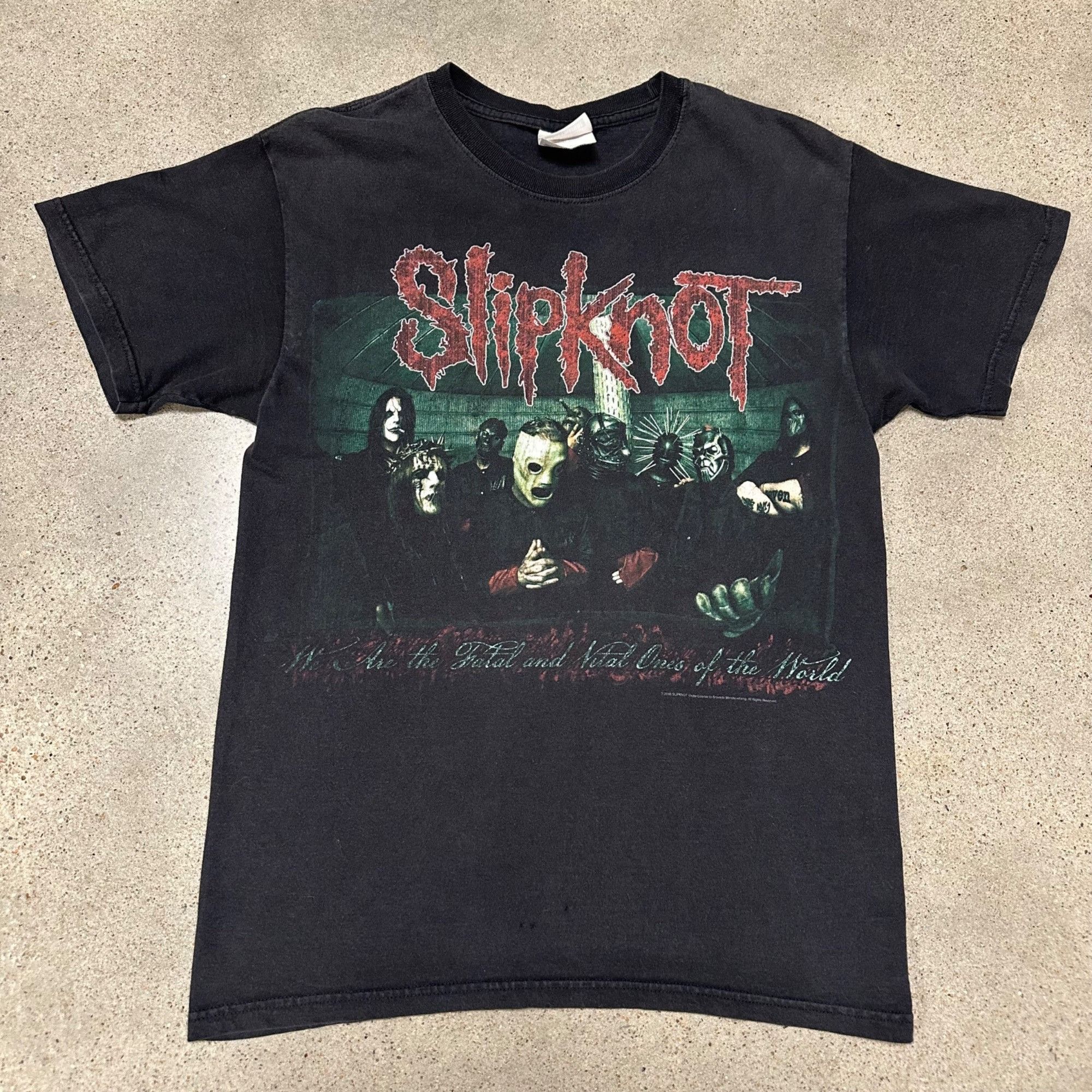Vintage Vintage Y2K Slipknot All Hope Is Gone Metal Band Shirt Size US S / EU 44-46 / 1 - 1 Thumbnail