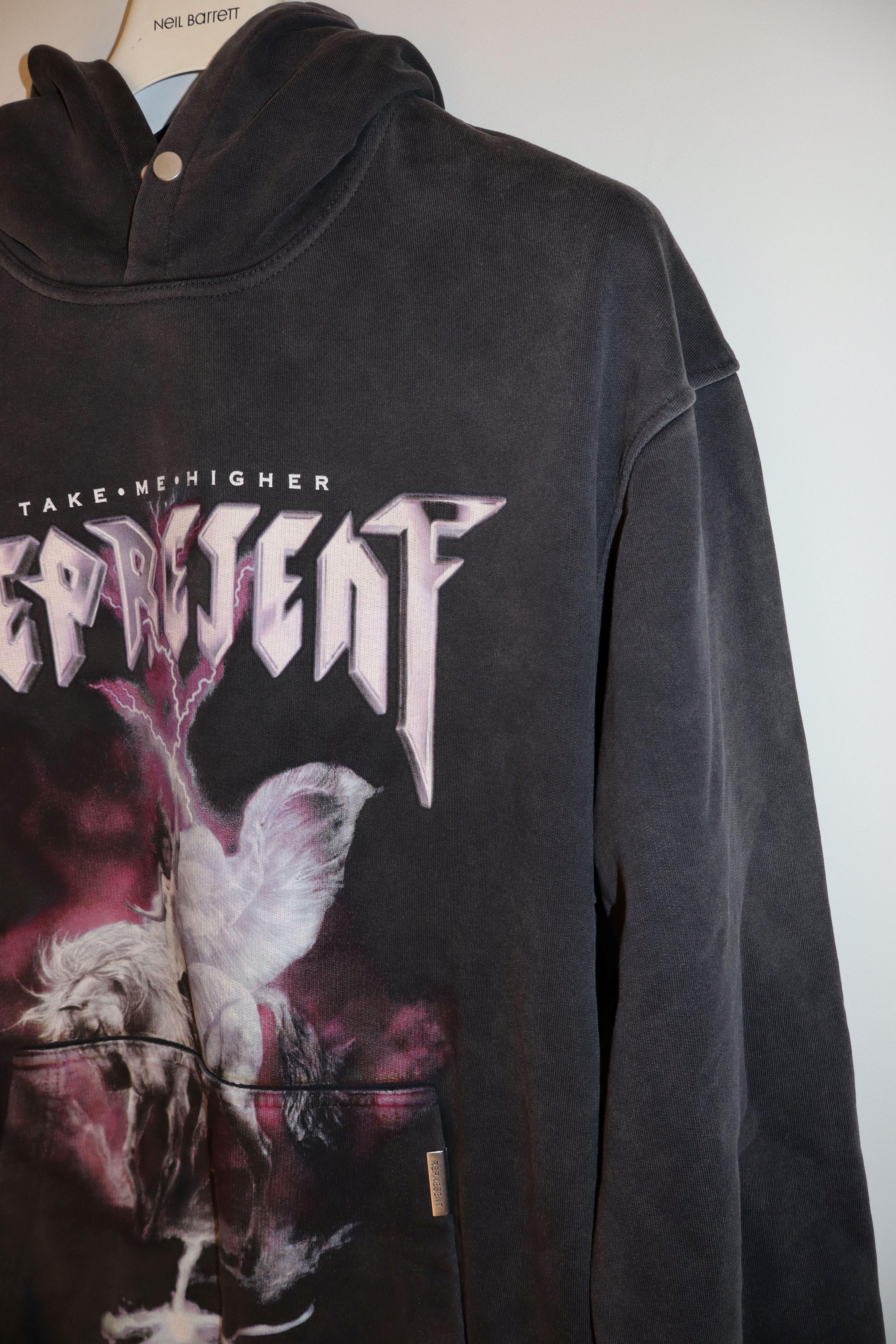 Represent Clo. Take me higher print hoodie Size US XS / EU 42 / 0 - 2 Thumbnail