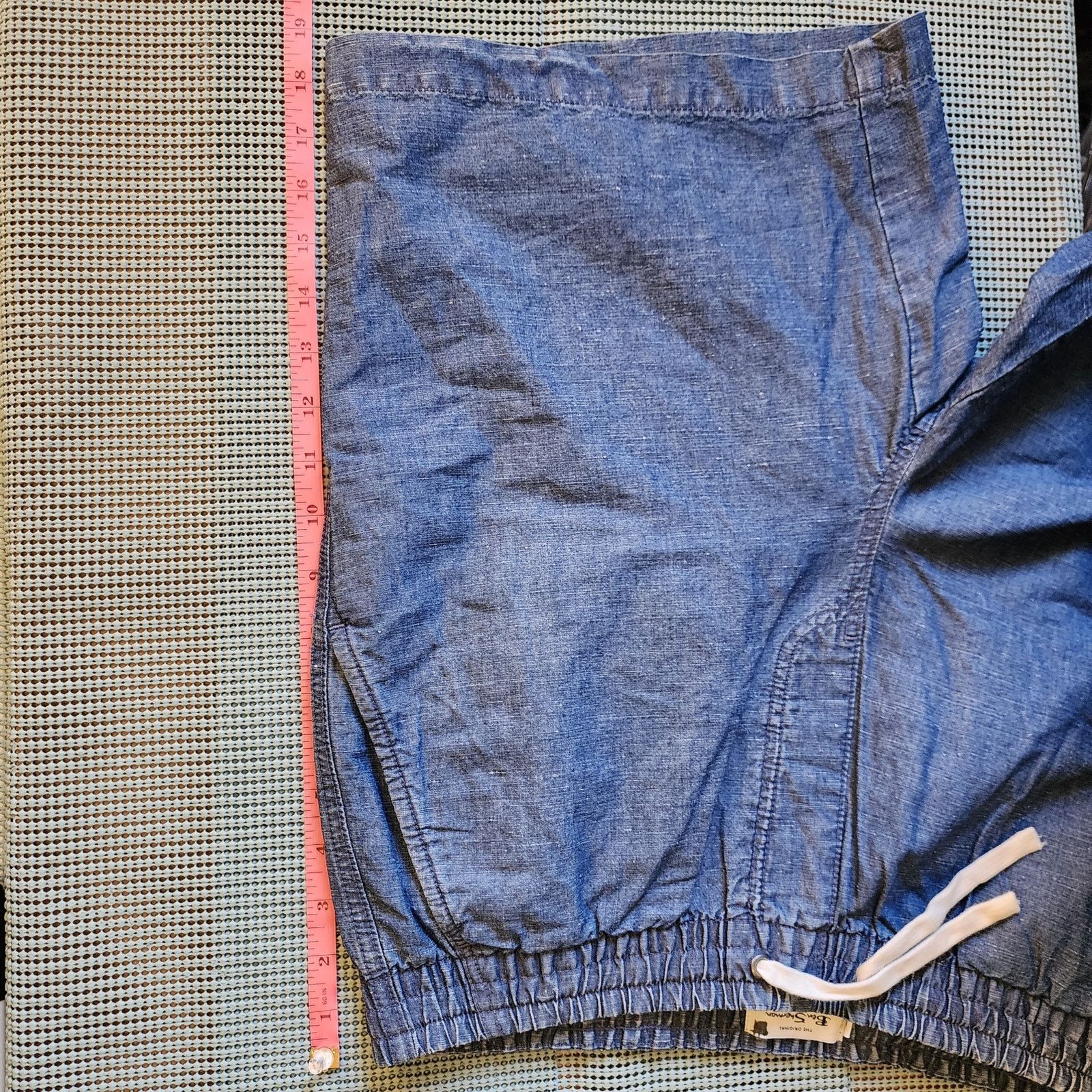 Ben Sherman Men's Ben Sherman Beach Shorts Blue Medium Size US 32 / EU 48 - 4 Thumbnail