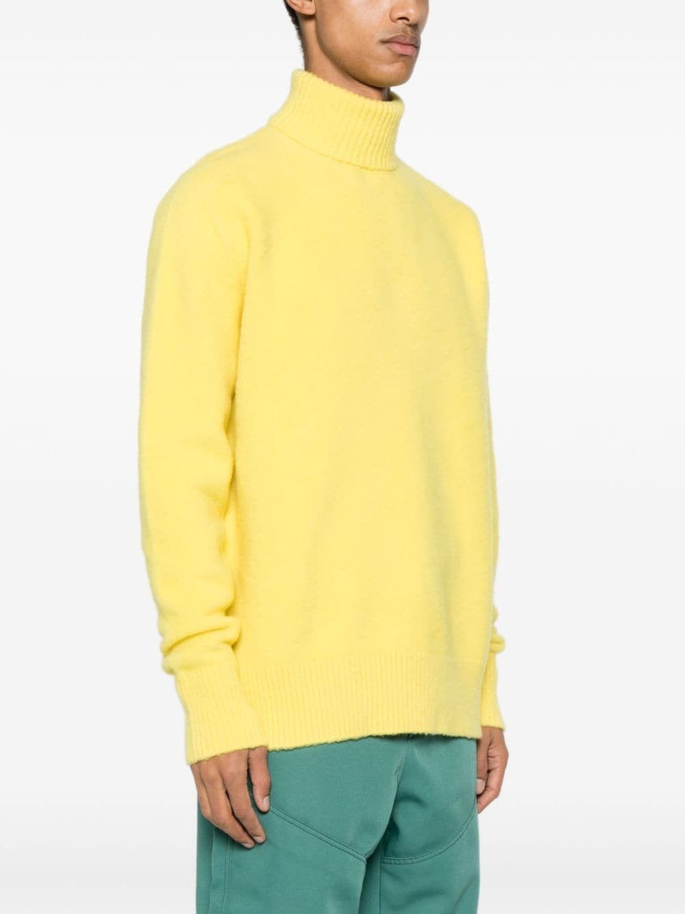 OAMC o1y0225 Turtleneck Sweatshirt in Yellow Size US M / EU 48-50 / 2 - 3 Thumbnail