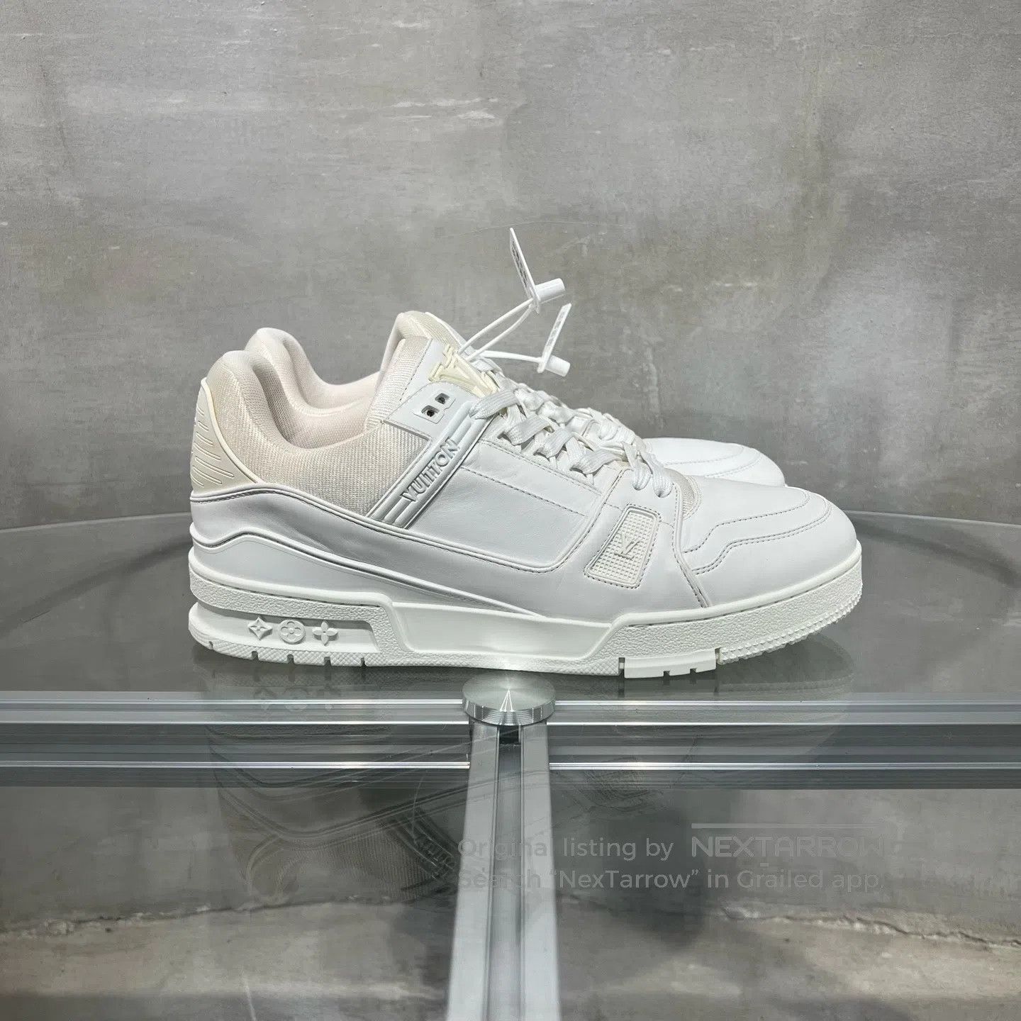 Louis Vuitton Louis Vuitton Trainer Pure White shoes Size US 10.5 / EU 43-44 - 4 Thumbnail