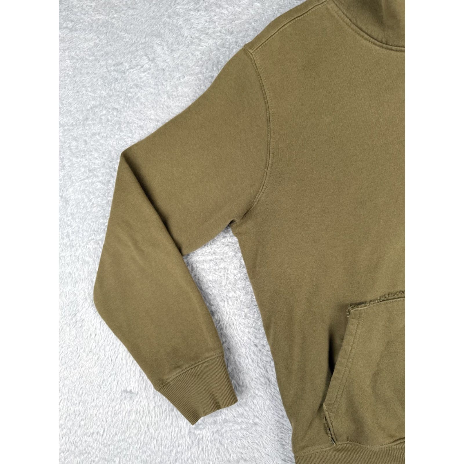 The North Face The North Face Hoodie Adult M Green Pullover Jersey Cotton Blend Logo Pockets All Seasons Hooded Size US M / EU 48-50 / 2 - 3 Thumbnail