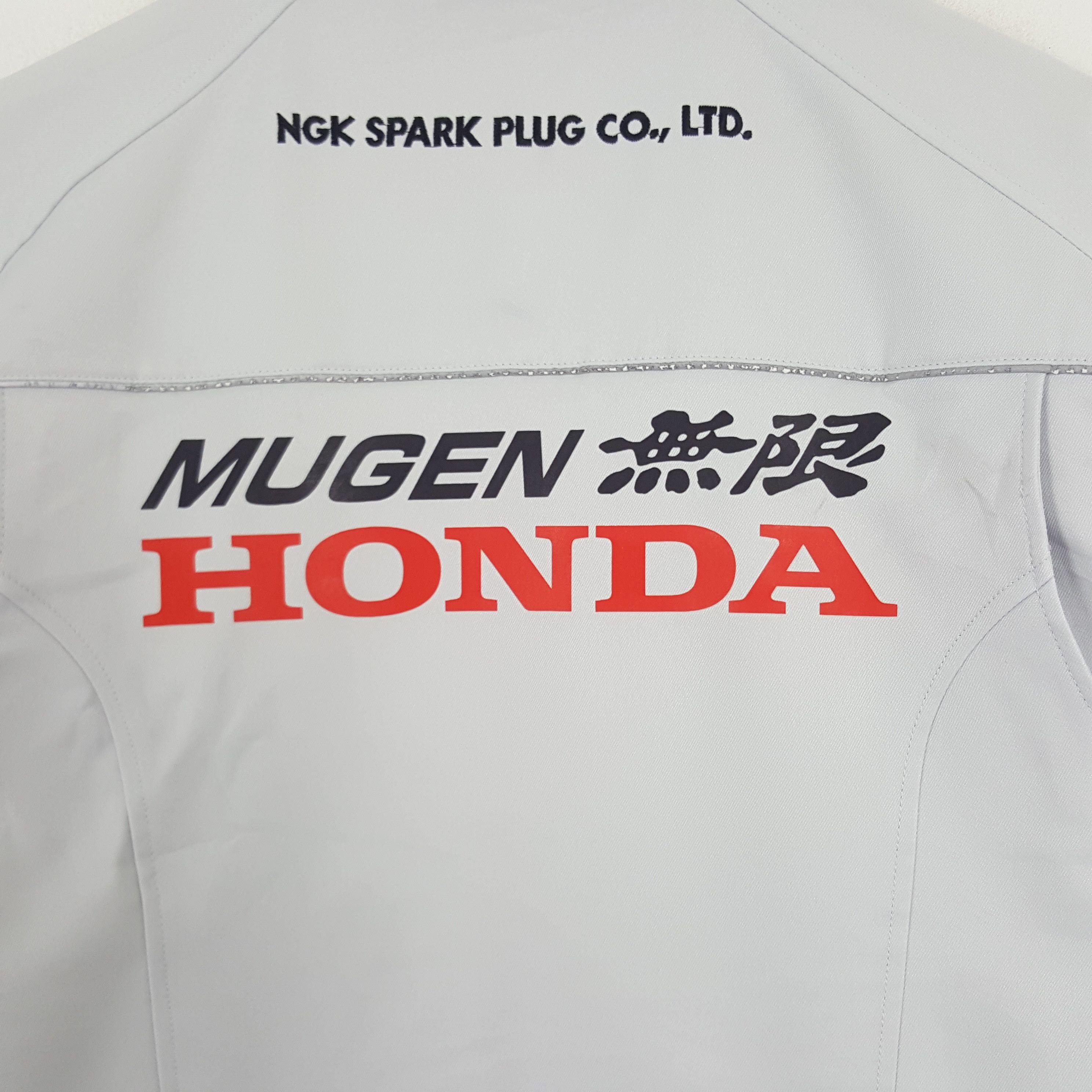 Honda × Vintage Vintage Mugen Honda NGK Spark Plug Racing Custom Jacket Size US M / EU 48-50 / 2 - 2 Thumbnail