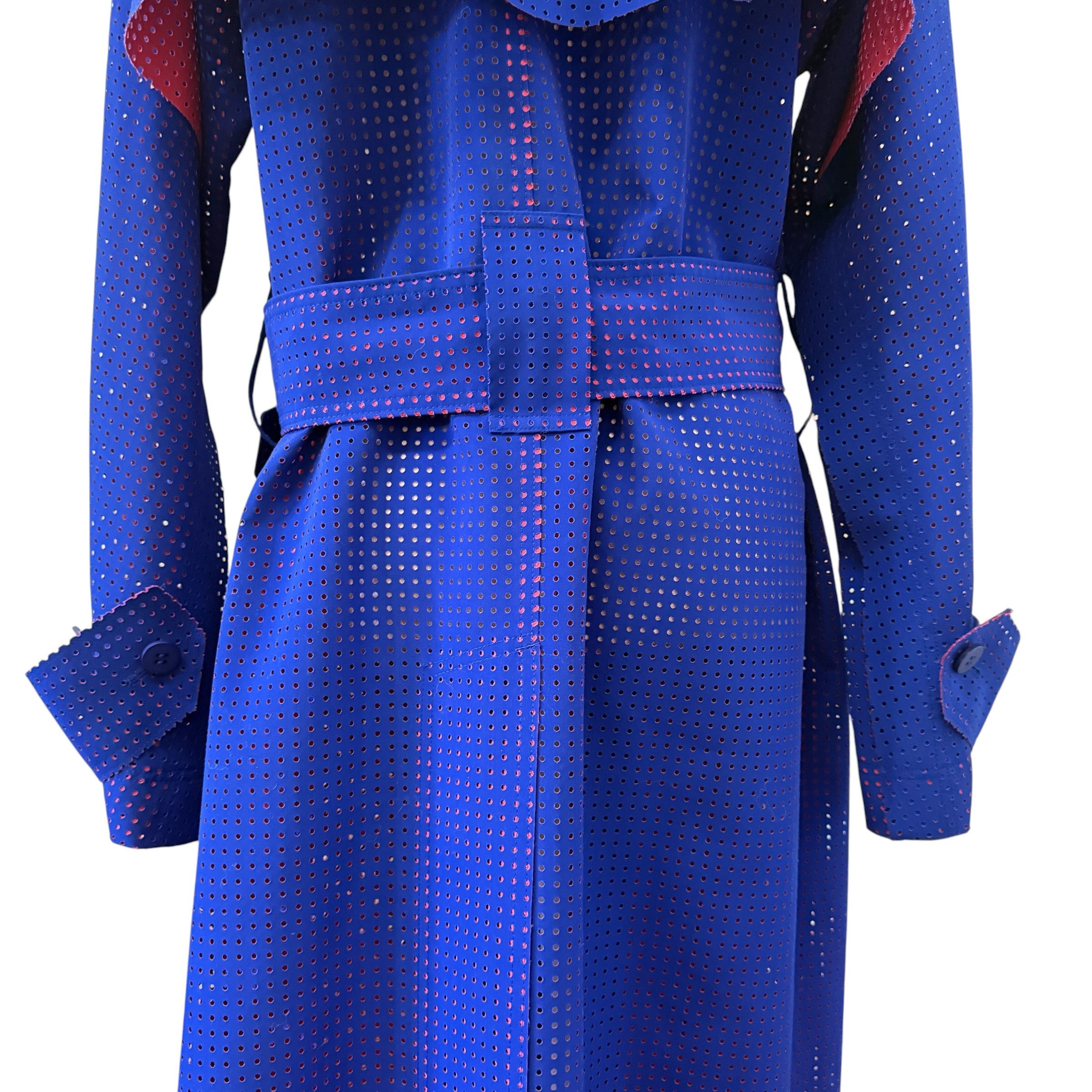 Issey Miyake ISSEY MIYAKE LASER-CUT TRENCH COAT Size M / US 6-8 / IT 42-44 - 8 Thumbnail