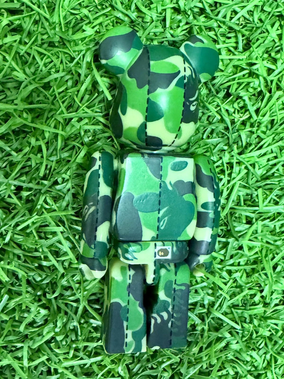 Bape × Medicom Toy Bape Medicom Bearbrick Play 100% Size ONE SIZE - 2 Thumbnail