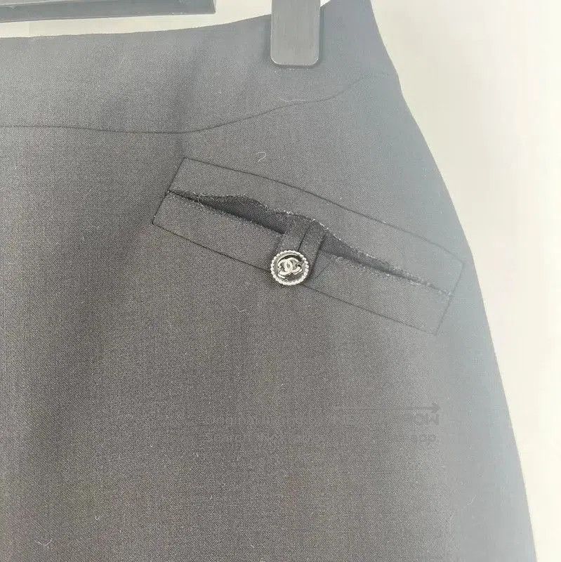 Chanel Chanel Black Summer Skirt Size S . Size 23" - 3 Thumbnail