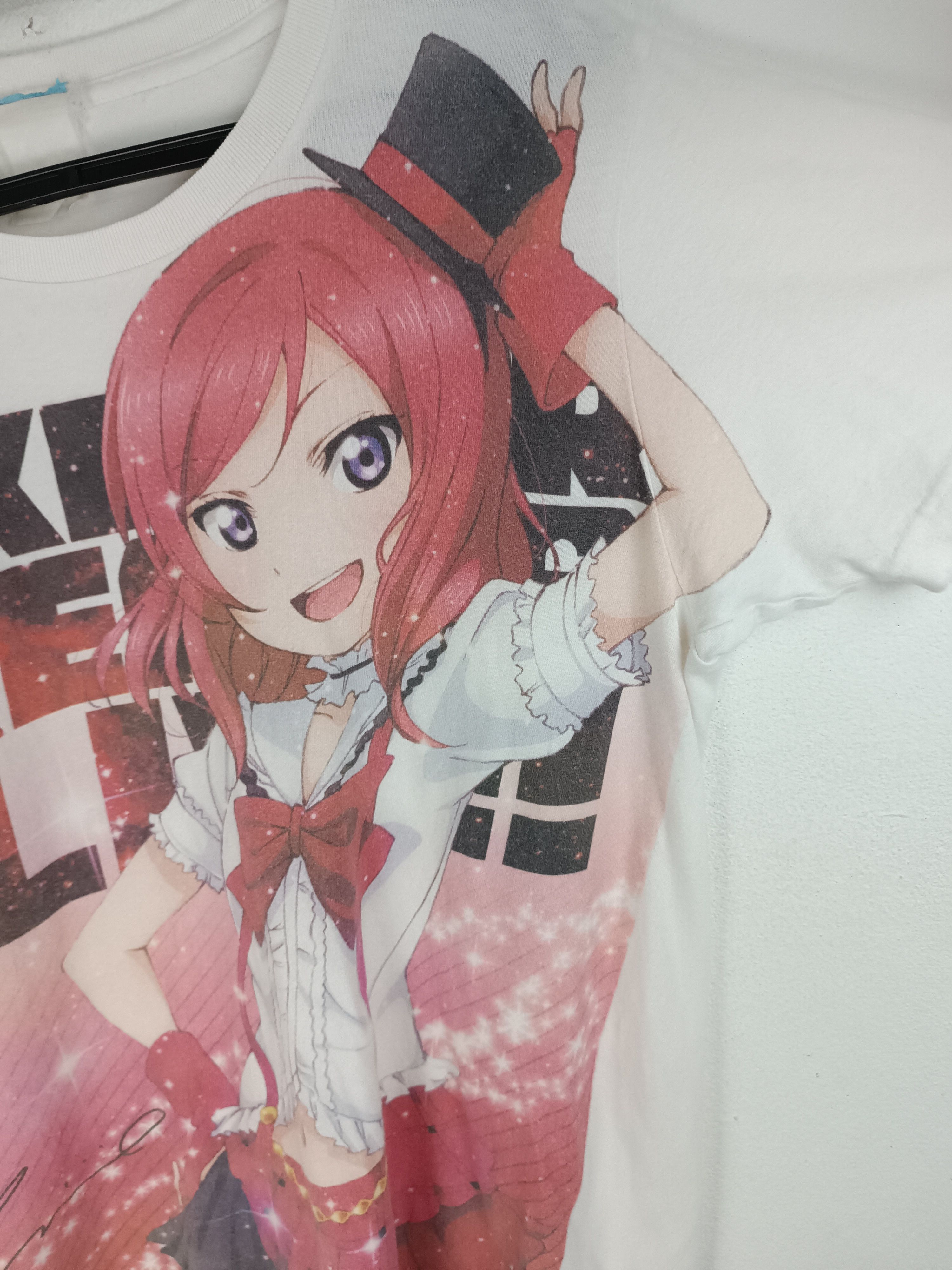Anime VINTAGE LOVE LIVE! NISHIKINO MAKI SCHOOL IDOL PROJECT TEE Size US M / EU 48-50 / 2 - 11 Thumbnail