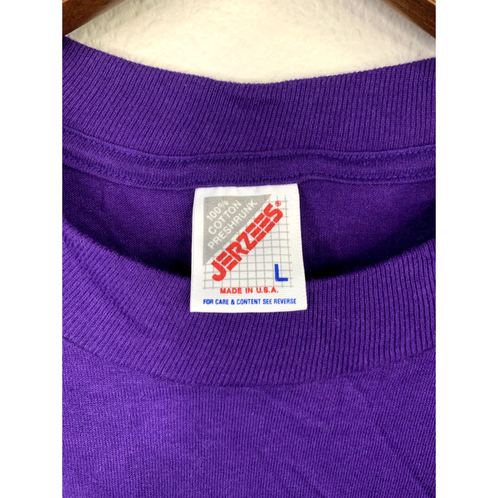 Jerzees Vintage Tennessee Shirt Jerzees TN T-Shirt 1992 VTG 90s L Size US L / EU 52-54 / 3 - 6 Thumbnail