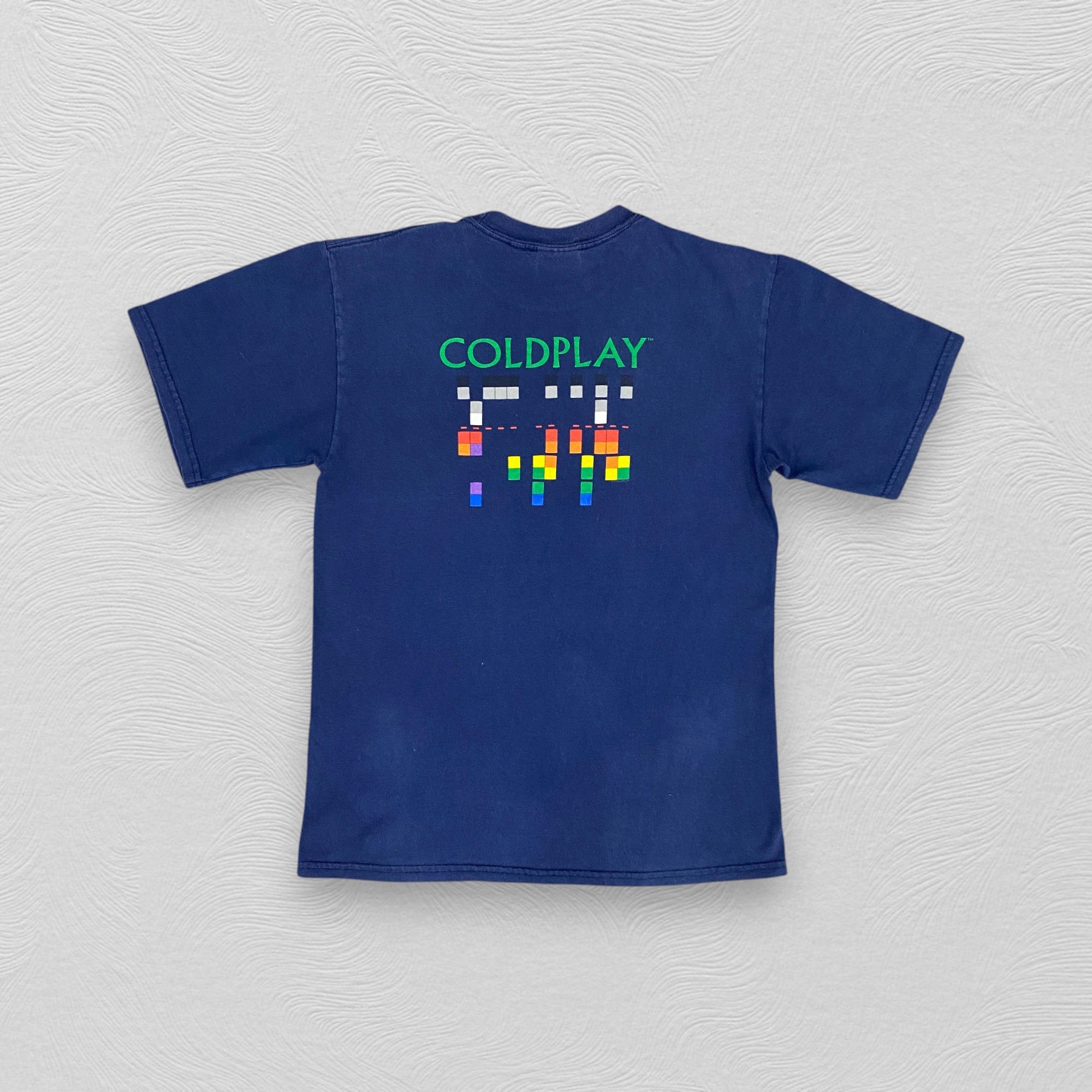 Band Tees Vintage Y2K Coldplay British Rock Band Tee - I088 Size US S / EU 44-46 / 1 - 2 Thumbnail