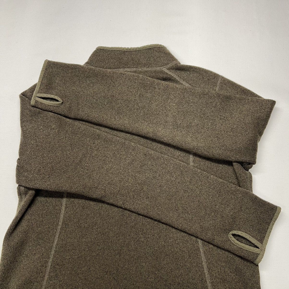 The North Face The North Face Sweatshirt Brown Fleece Full Zip Sweater Size L / US 10 / IT 46 - 14 Thumbnail