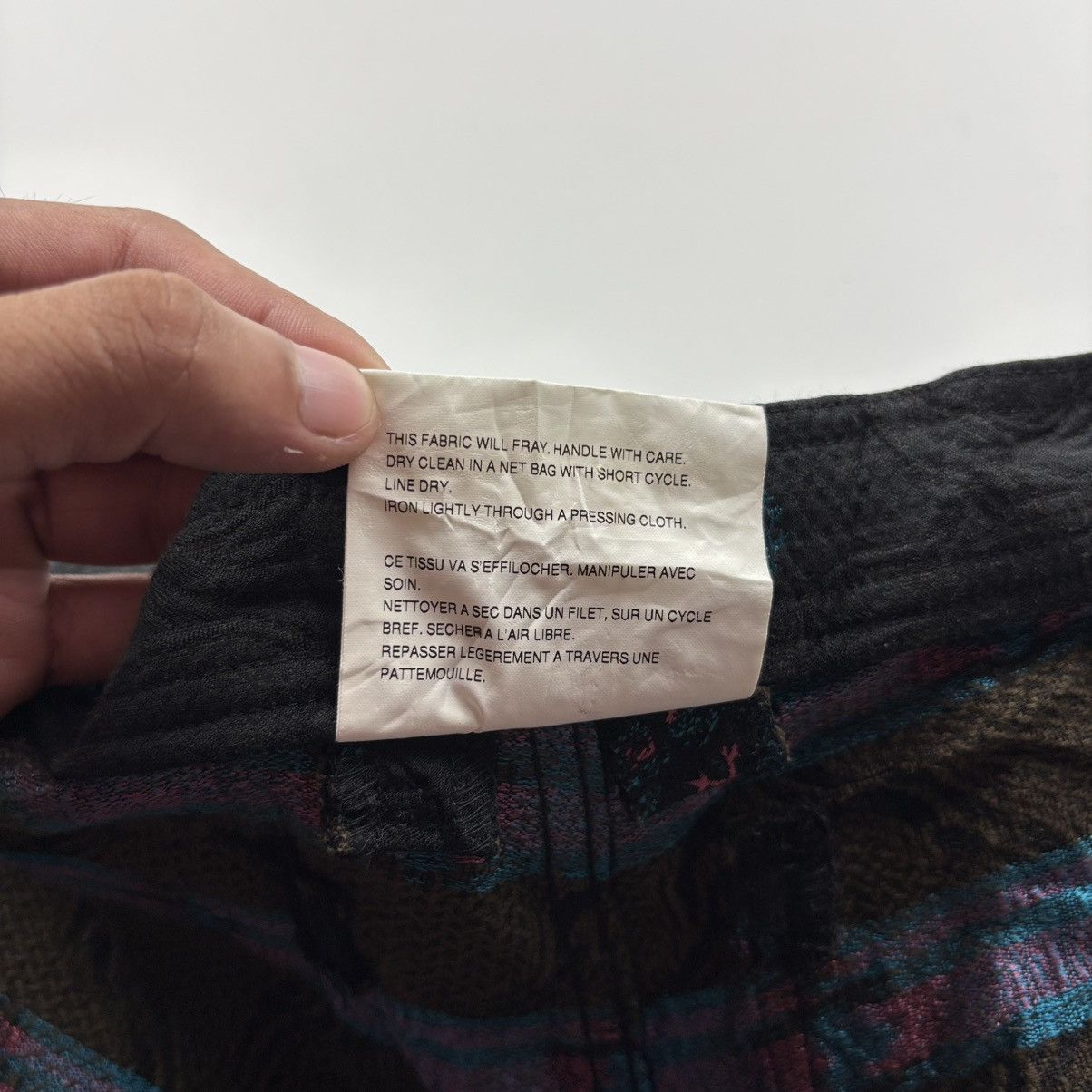 Comme des Garcons Comme des Garçons Embroidered Motif Trousers Size 29" - 11 Thumbnail
