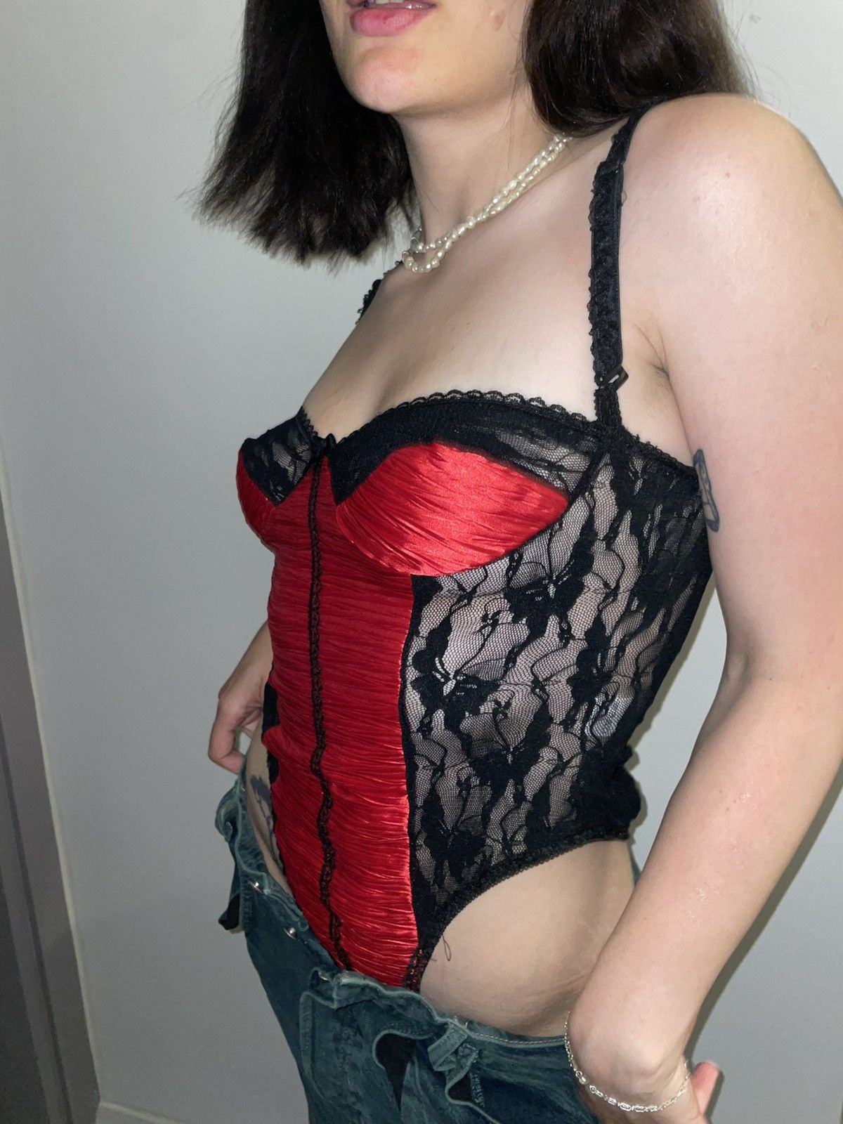 Vintage vintage bodysuit Size S / US 4 / IT 40 - 2 Thumbnail