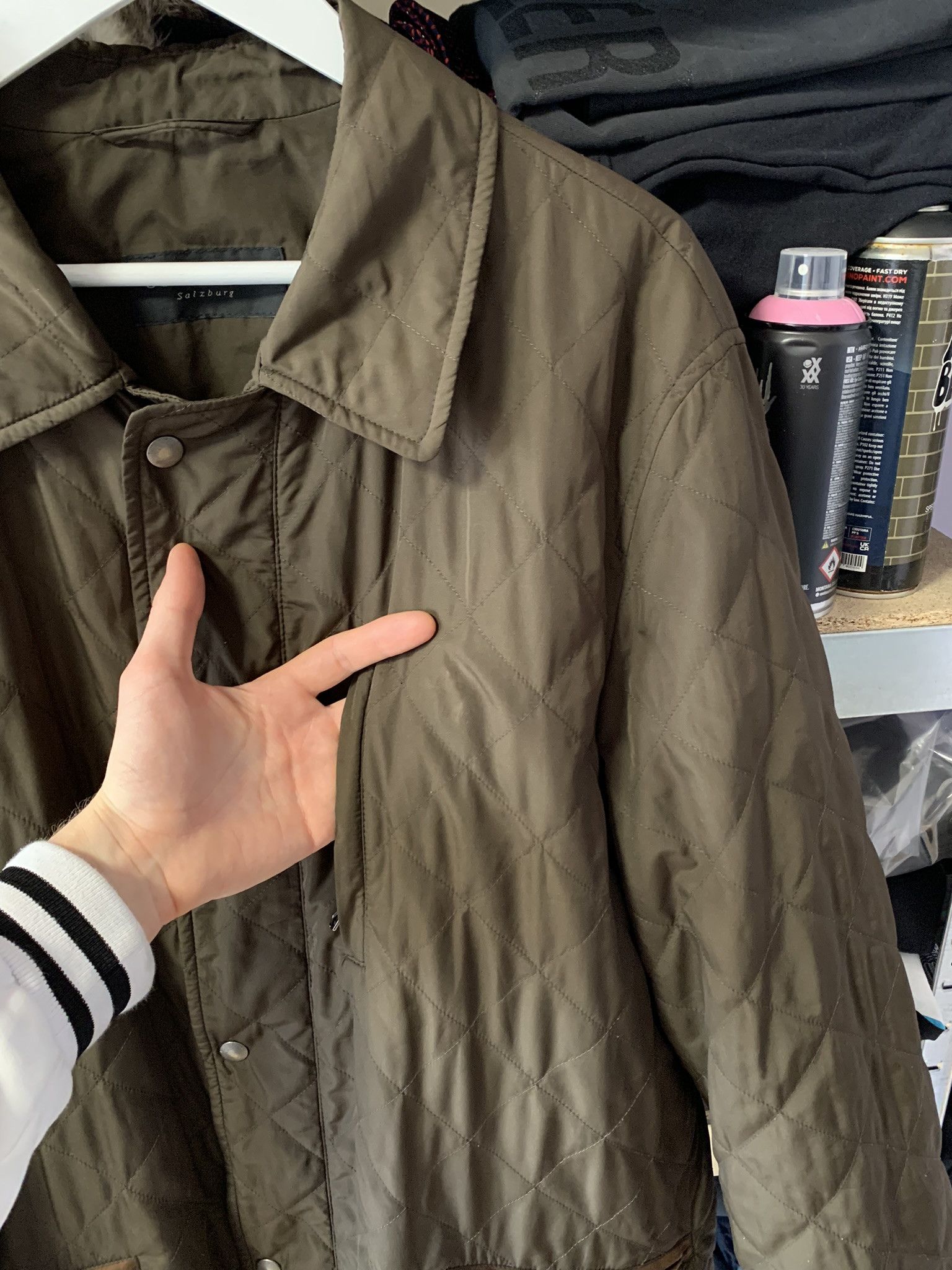 Schneiders Schneiders Salzburg L size Gore Tex Quilted Jacket Coat Size US L / EU 52-54 / 3 - 16 Thumbnail