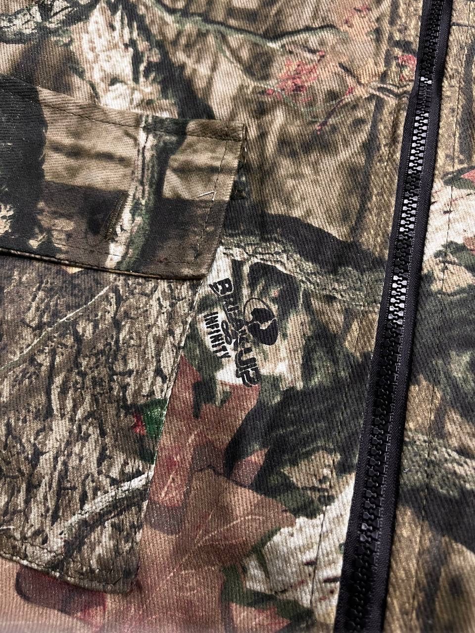 Realtree Vintage Realtree 3D Camo Boxy Zip Active Jacket L Size US L / EU 52-54 / 3 - 6 Thumbnail