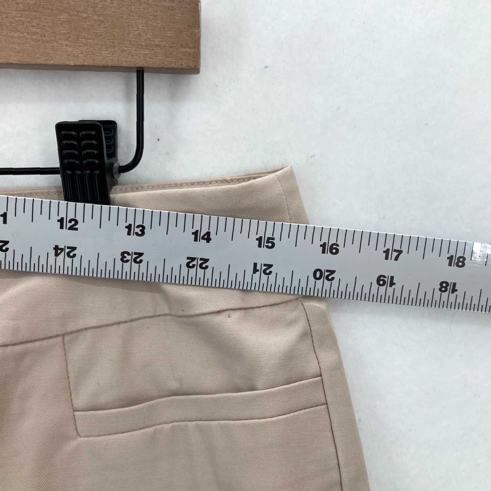 Ann Taylor Ann Taylor Factory Ankle Pant Women's 8P Petite Brown Stretch Mid Rise Career Pant Size 30" / US 8 / IT 44 - 4 Thumbnail