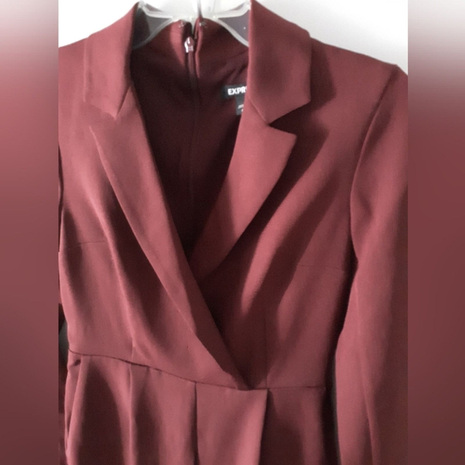 Express NWT Express Long Sleeve Jumpsuit 4 Size 27" / US 4 / IT 40 - 4 Thumbnail