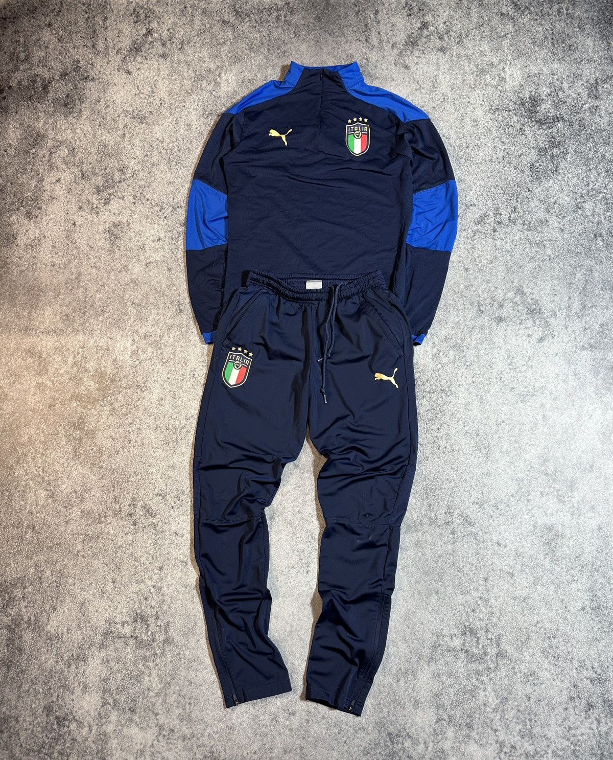 Puma Puma Italy Soccer Suits Blokecore Streetwear Rare Casual S Size US S / EU 44-46 / 1 - 1 Thumbnail