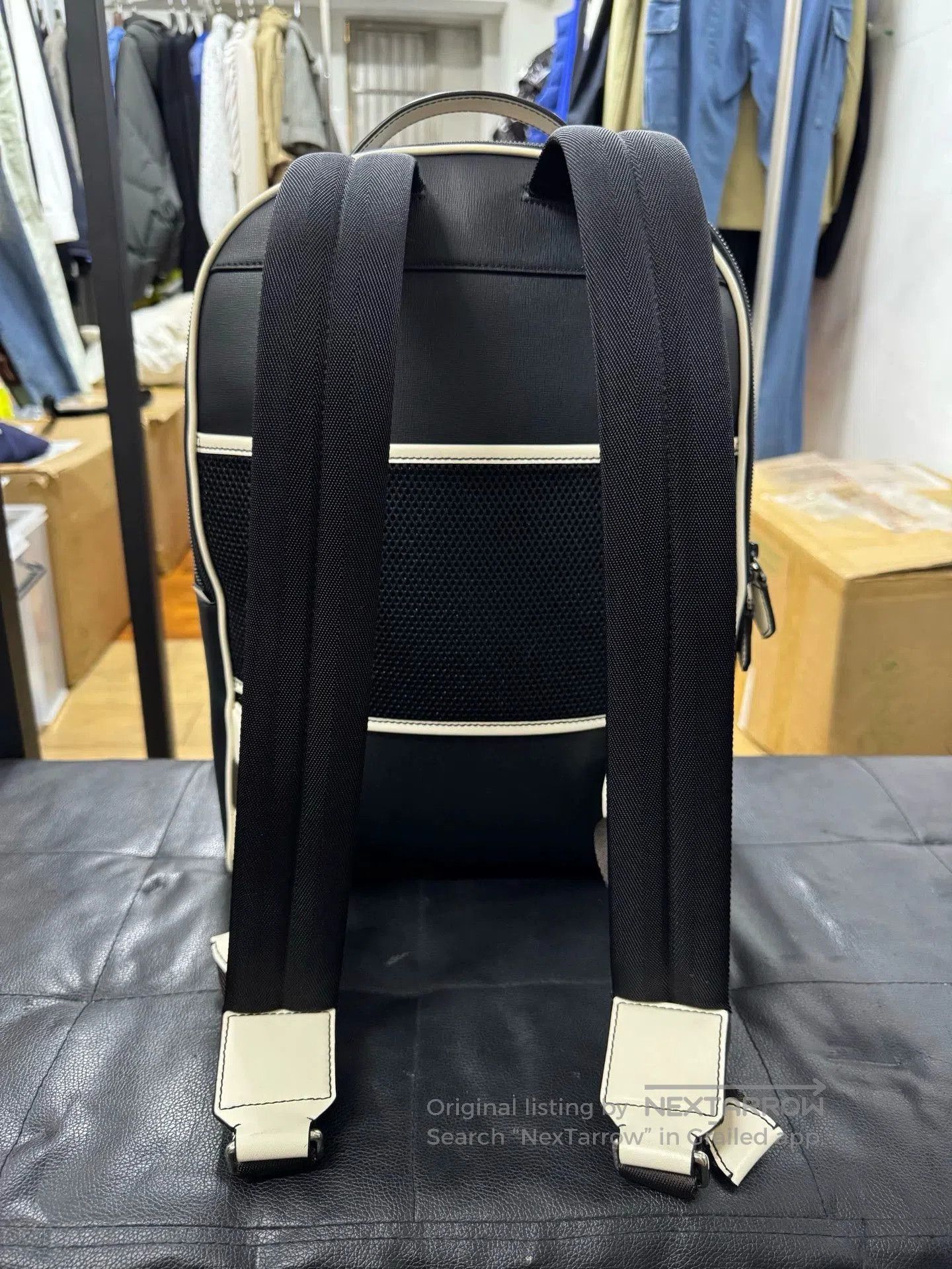 Bally Bally Black Leather Backpack with Color Accent. Size ONE SIZE - 3 Thumbnail