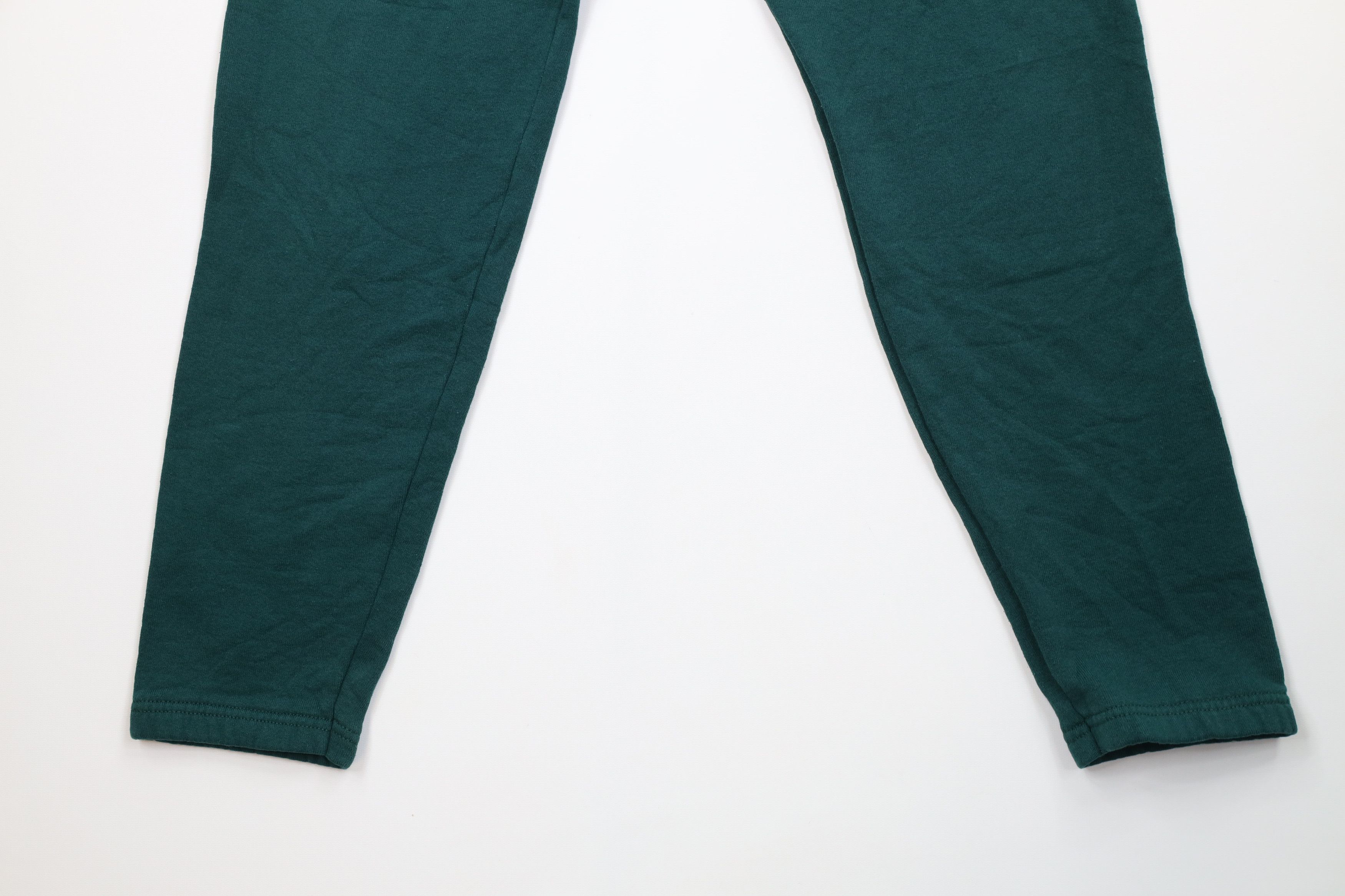 Vintage Vintage 90s Streetwear Heavyweight Sweatpants Pants Green Size US 32 / EU 48 - 4 Thumbnail
