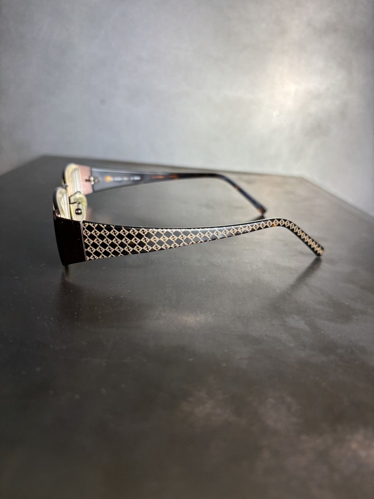 Fendi Fendi Eyeglasses Full Rim Frame Office Siren Monogram F700 Size ONE SIZE - 3 Thumbnail