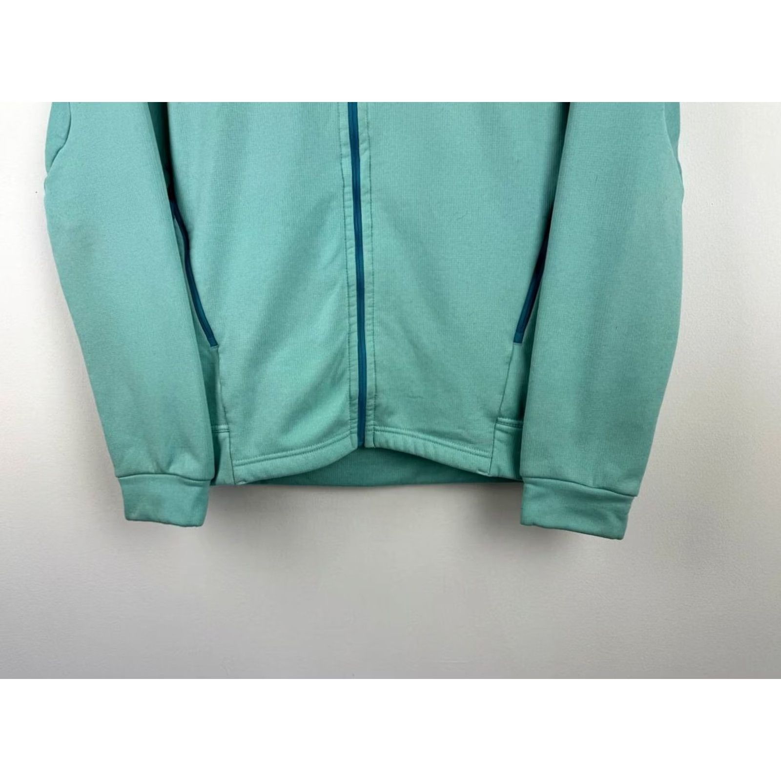 Vintage Haglöfs Full Zip Windbreaker Jacket Women's S Blue Logo Quilted Jacket Size S / US 4 / IT 40 - 5 Thumbnail