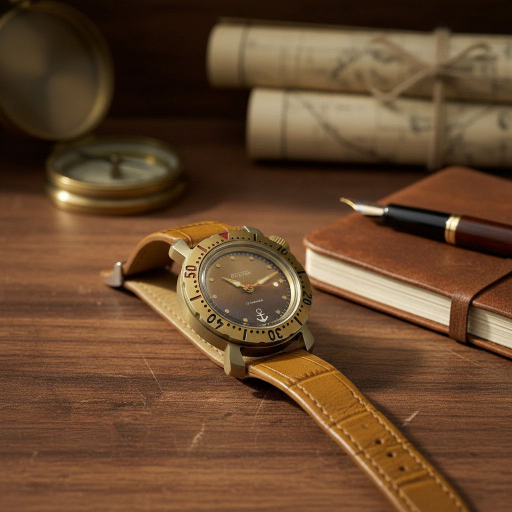 Vintage Vintage Vostok Komandirskie USSR Mechanical Watch Rare 1143 Size ONE SIZE - 6 Thumbnail