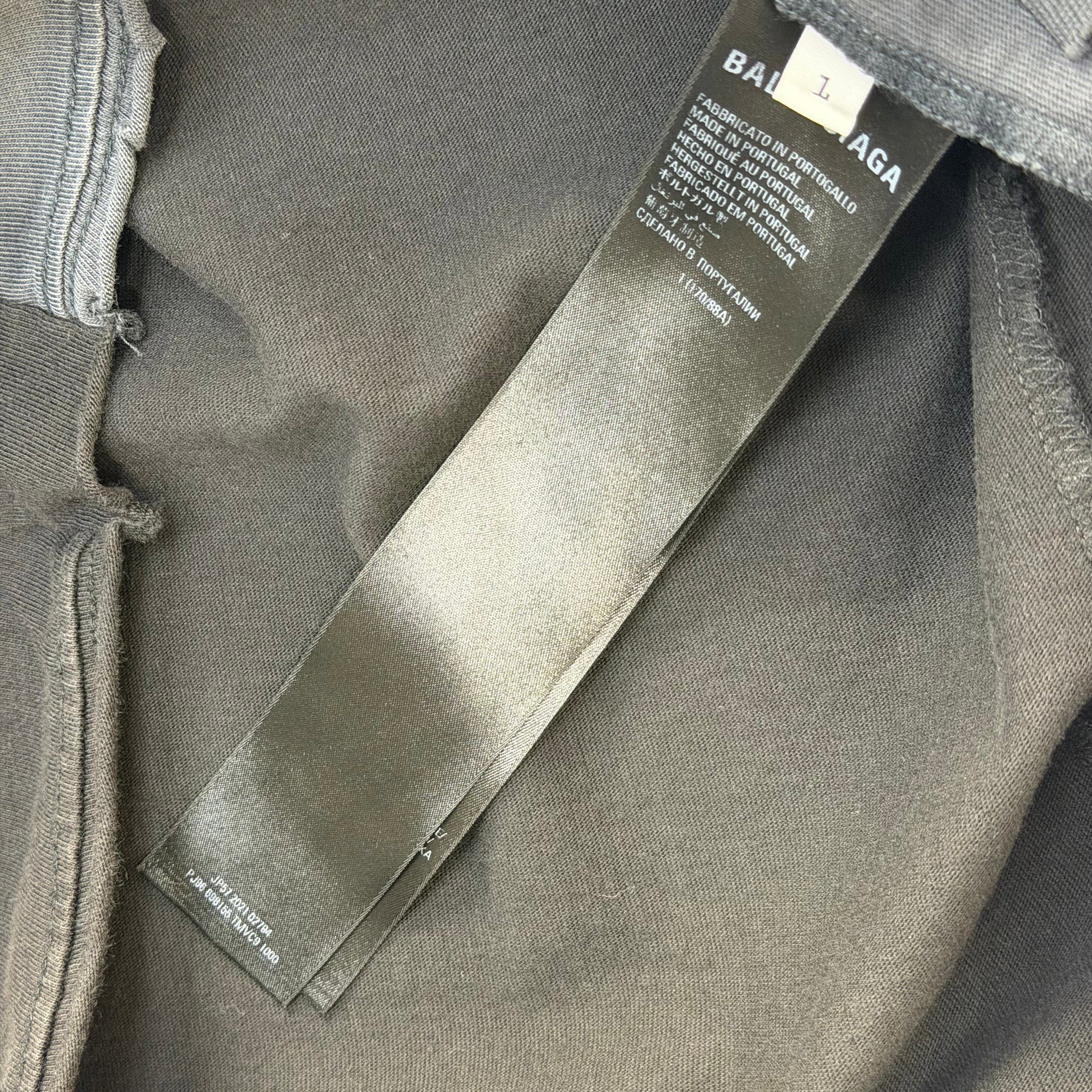 Balenciaga Balenciaga Upside Down SpeedHunters L/S Tee 1 (L) Size US L / EU 52-54 / 3 - 7 Thumbnail