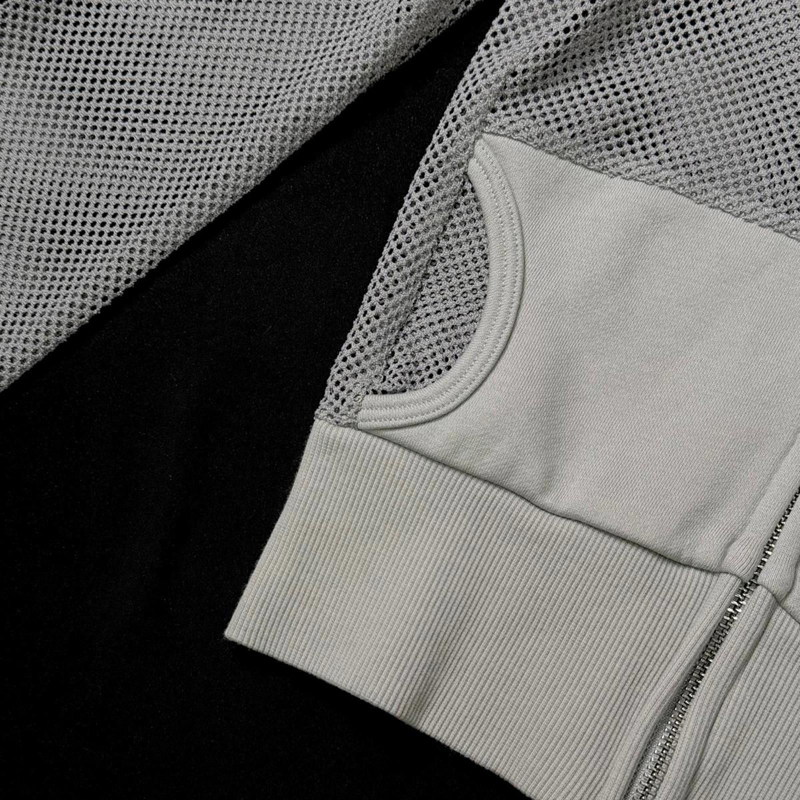 Japanese Brand Mesh Zip-Up Hoodie Y2K Grunge Vibe Size S Size S / US 4 / IT 40 - 6 Thumbnail